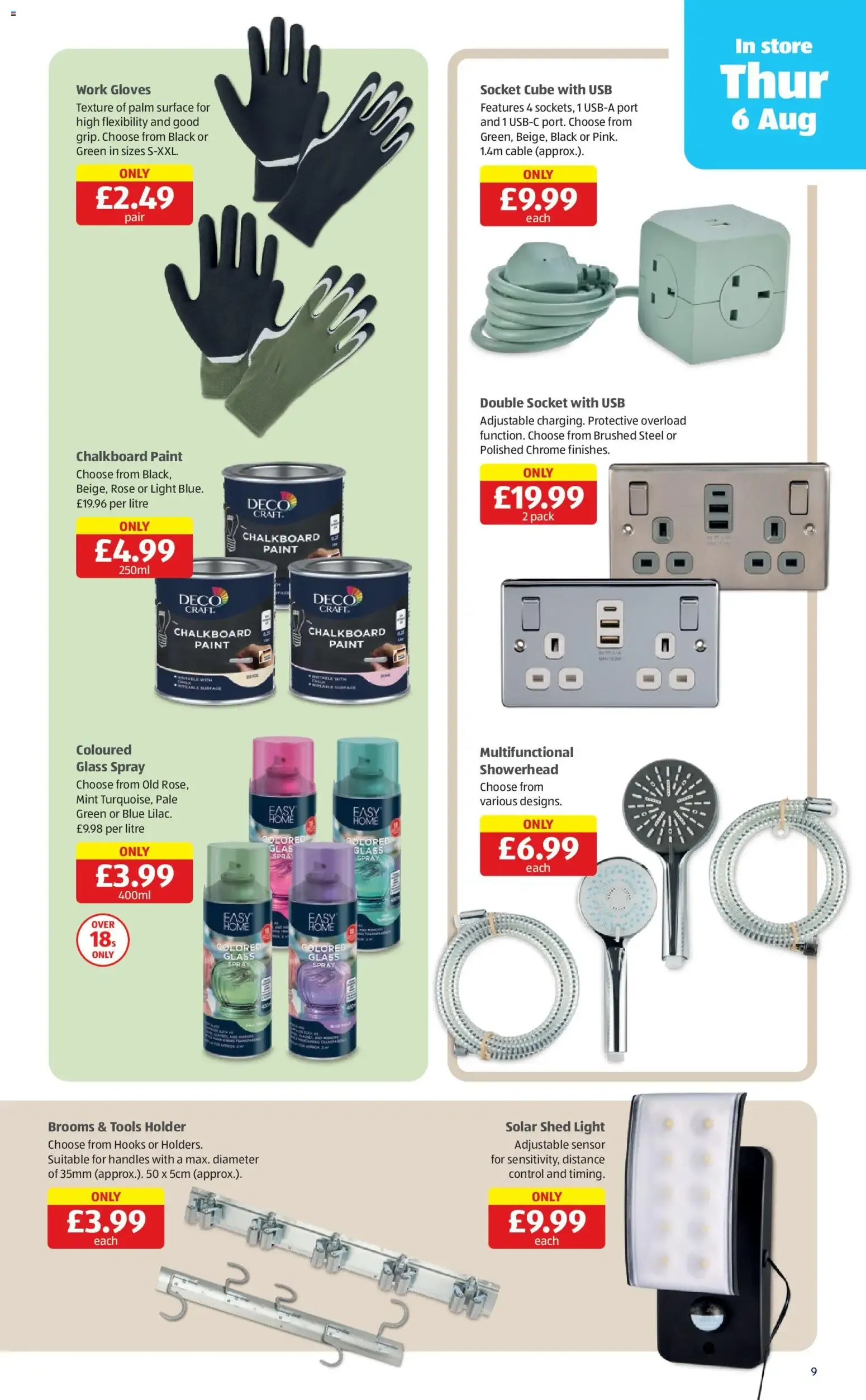 ALDI Specialbuys from 3 August to 9 August 2026 - Catalogue Page 9