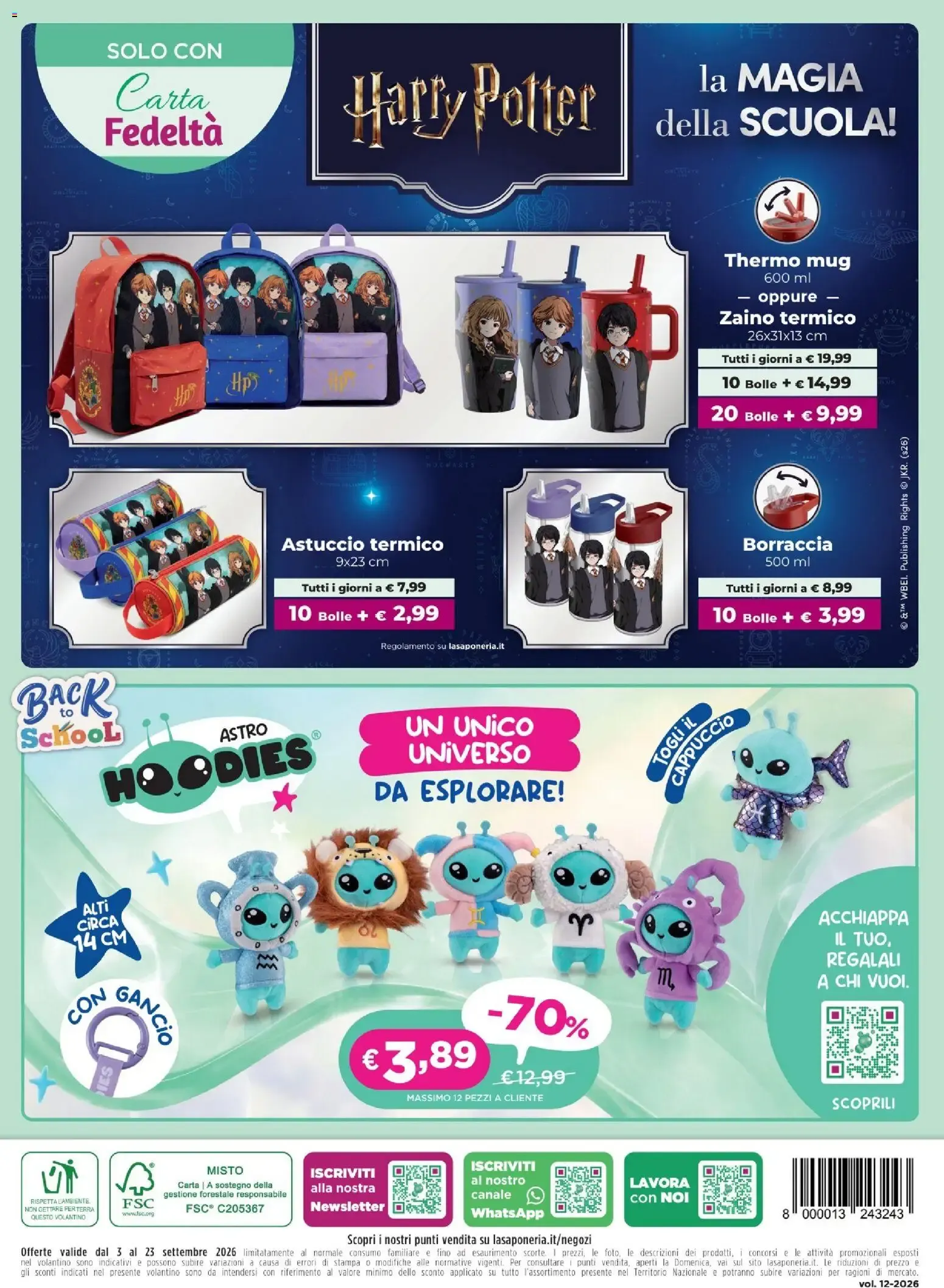 La Saponeria volantino dal 03/09/2026 - online Offerte da 3 settembre a 23 settembre di 2026 - Pagina del volantino 16