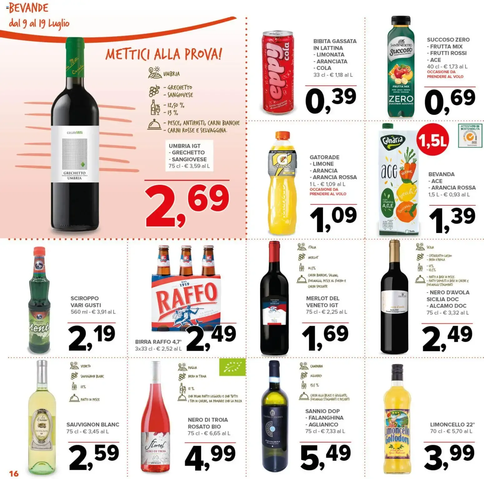 Nuovo Todis volantino dal 09/07/2026 > offerte anteprima 🛍️ da 9 luglio a 19 luglio di 2026 - Pagina del volantino 16