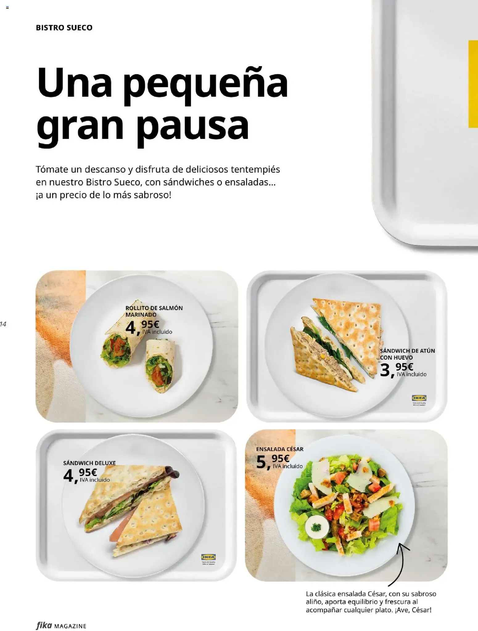 Catálogo de Catálogo IKEA Fika del 01/04/2026 1 de abril al 30 de junio 2026 - Página 14