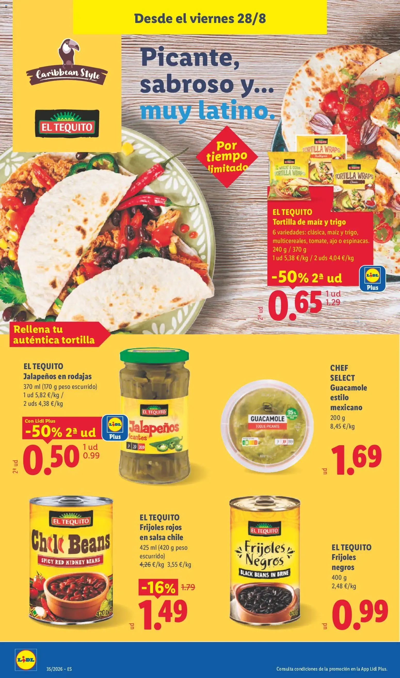 Catálogo de Lidl: Ahorra el doble - Ofertas 24 de agosto al 30 de agosto 2026 - Página 34