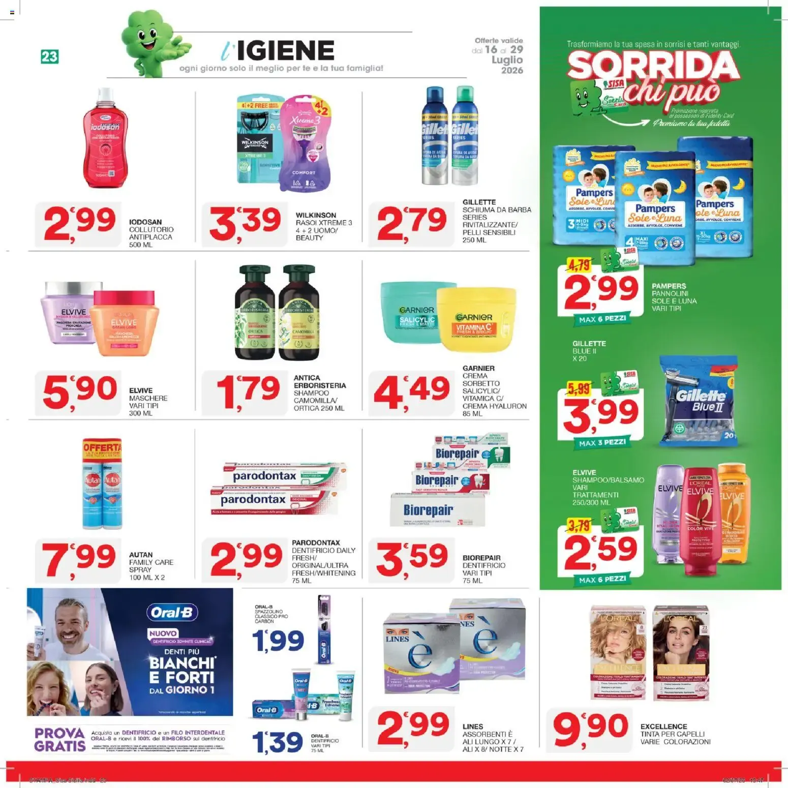 Nuovo SISA volantino dal 16/07/2026 > offerte anteprima 🛍️ da 16 luglio a 29 luglio di 2026 - Pagina del volantino 20