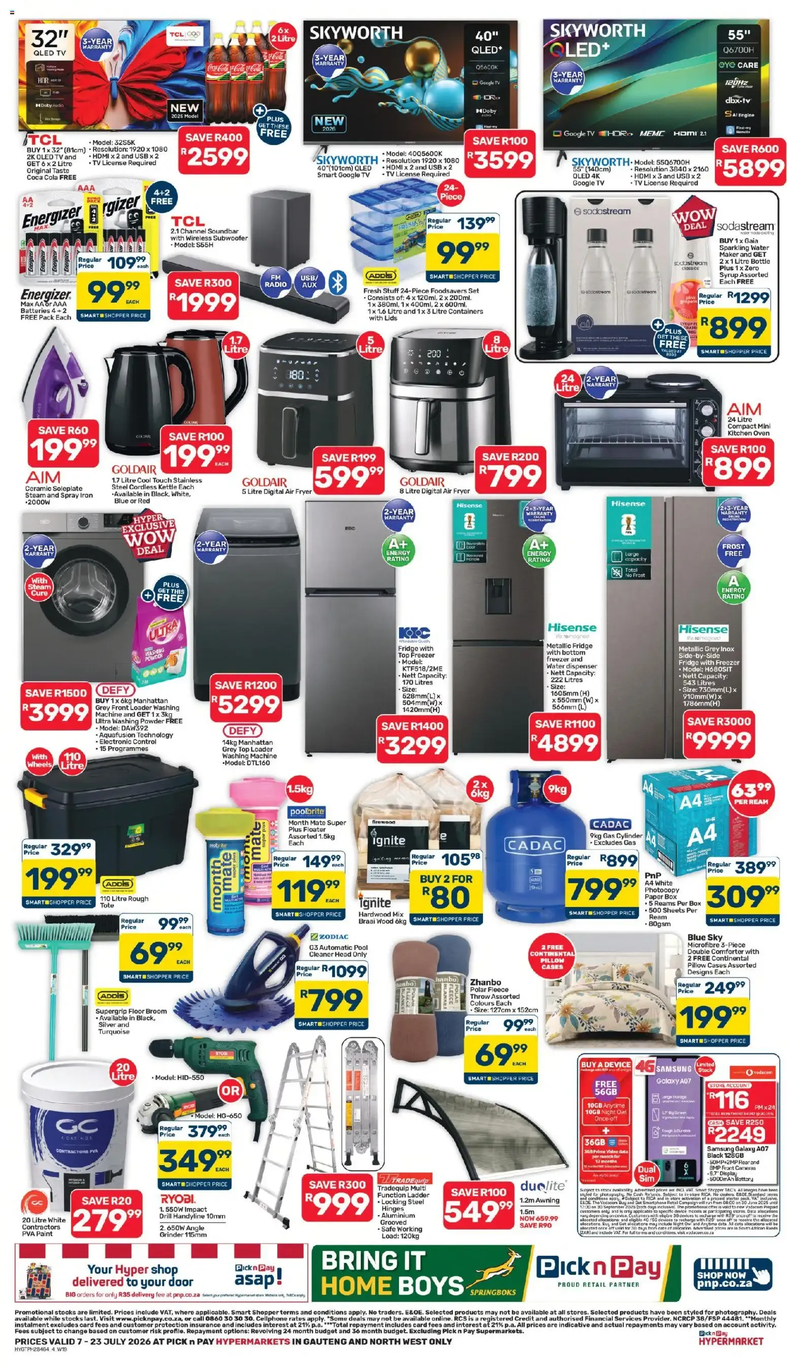Pick n Pay Inland Provinces - Hypermarket Birthday Specials (07/07/2026 - 23/07/2026) Online from 7 July to 23 July 2026 - Catalogue Page 4