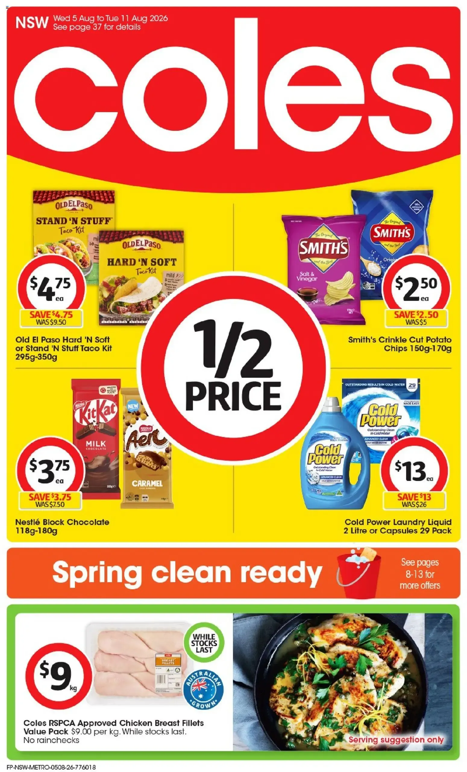 Coles catalogue valid from 05/08/2026 > Online Australia - Catalogue valid from 5 August to 11 August 2026 - page 1