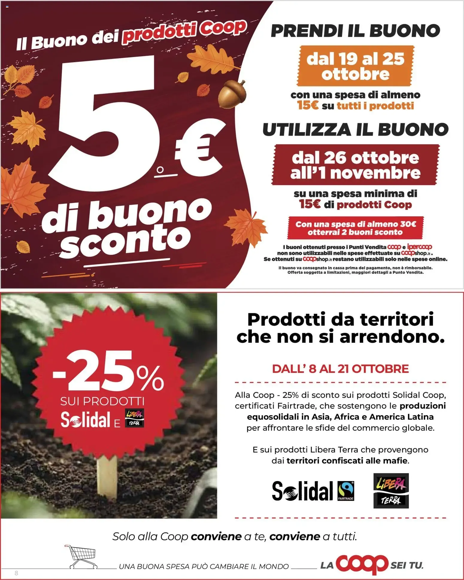 SCEGLI TU Grandi Marche su tantissimi prodotti da 8 ottobre a 21 ottobre di 2026 - Pagina del volantino 8
