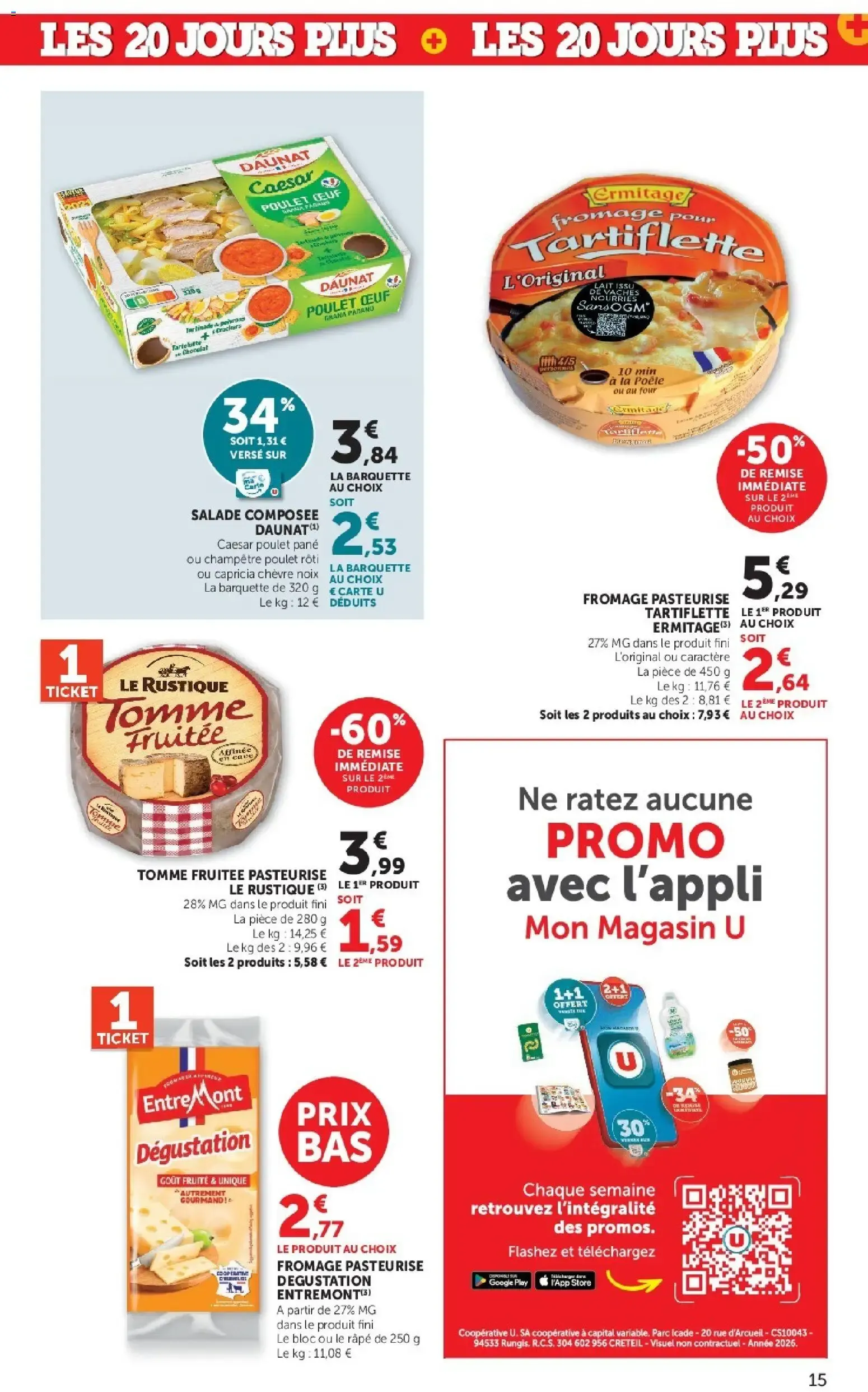 SUPER U - 20 JOURS PLUS du 29 septembre au 11 octobre 2026 - Catalogue page 15