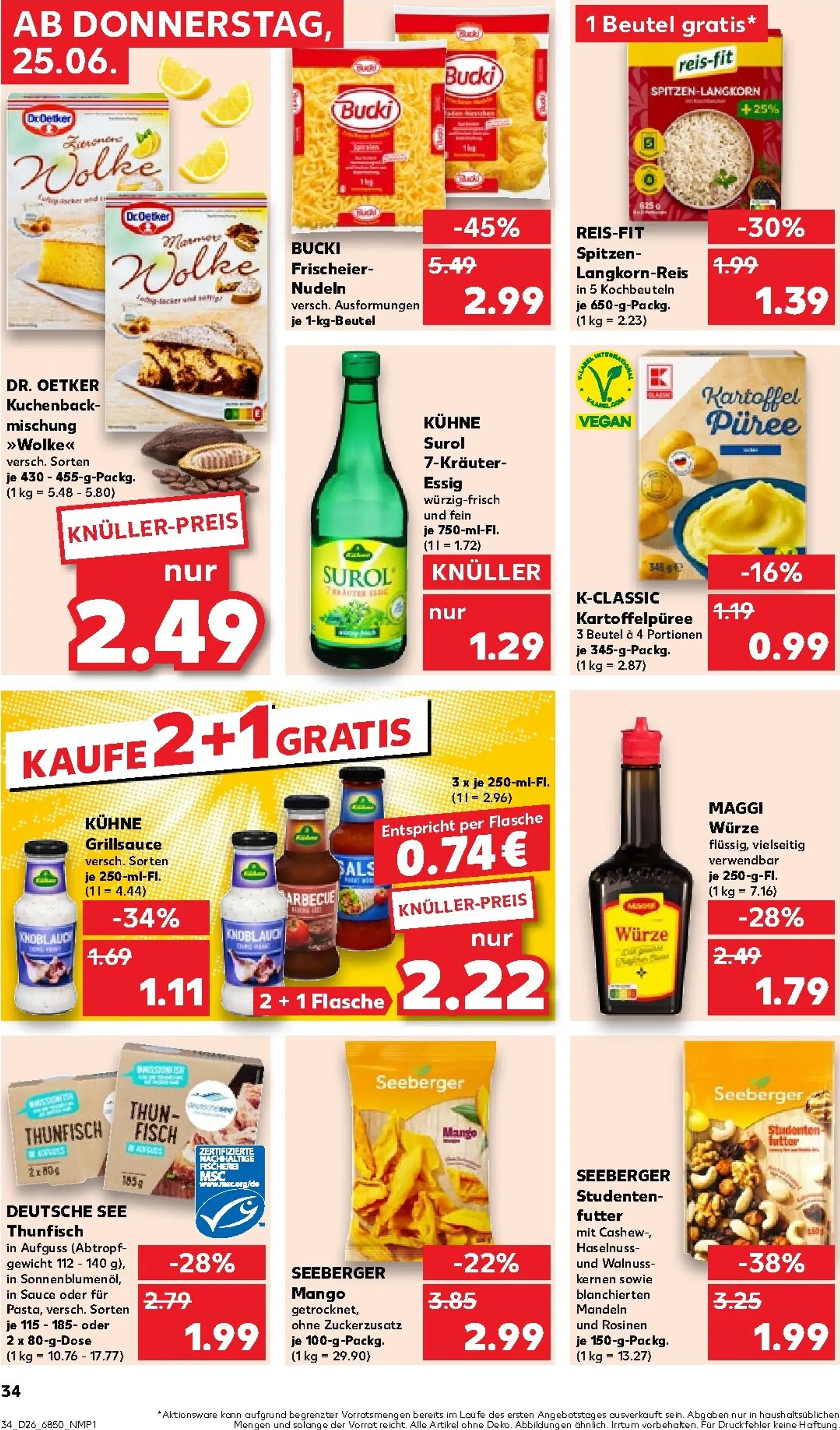 Neuer Kaufland Prospekt – von Donnerstag 25.06.2026 bis Mittwoch 01.07.2026 von 25. Juni bis 1. Juli 2026 - Prospekt seite 35