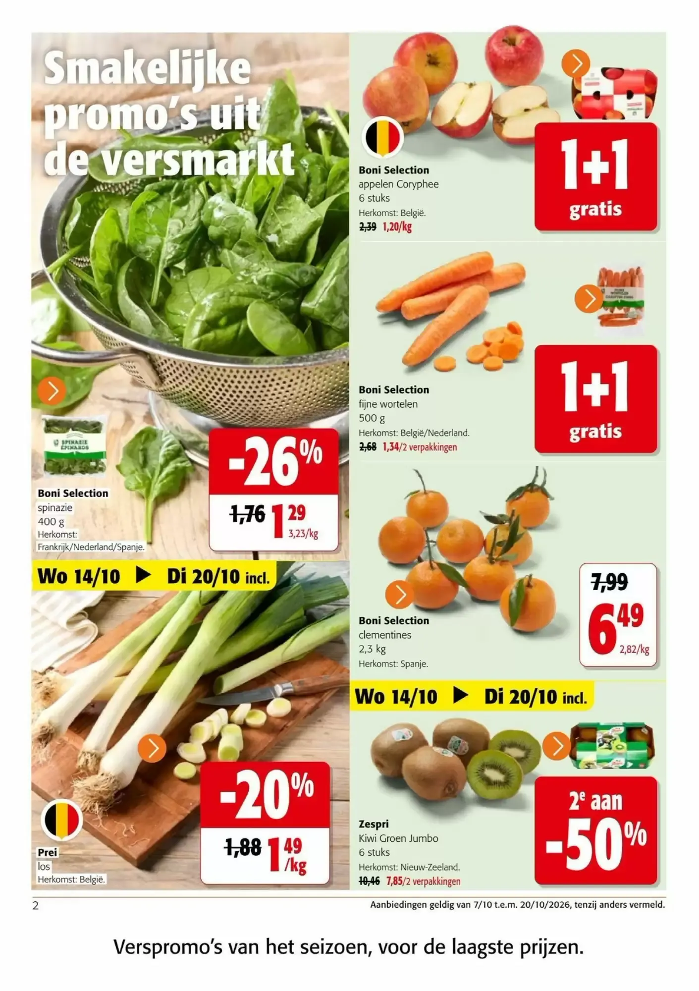 Colruyt folder van 7 oktober tot 20 oktober 2026 - folder pagina 2
