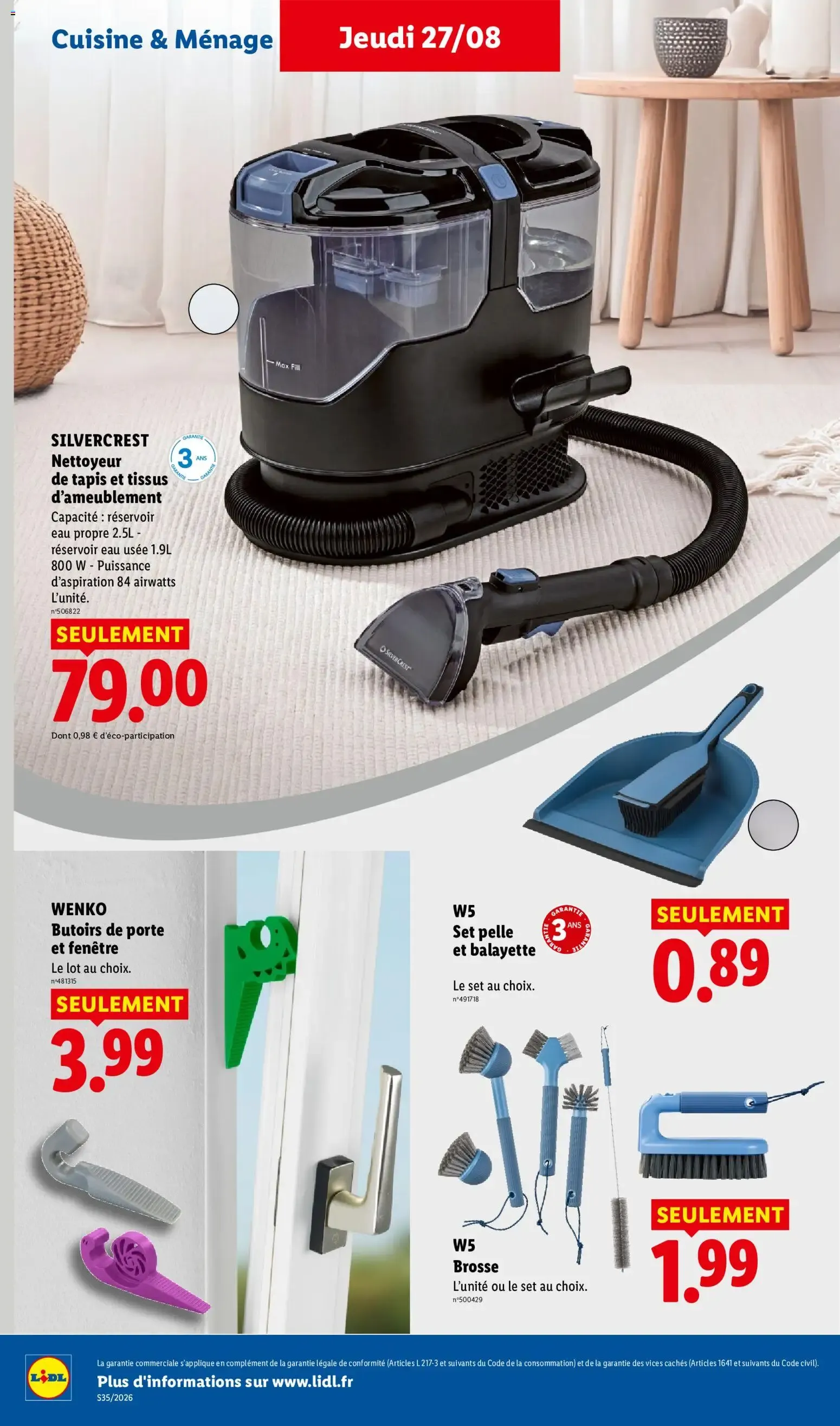 LIDL La rentrée des économies du 27 août au 2 septembre 2026 - Catalogue page 38