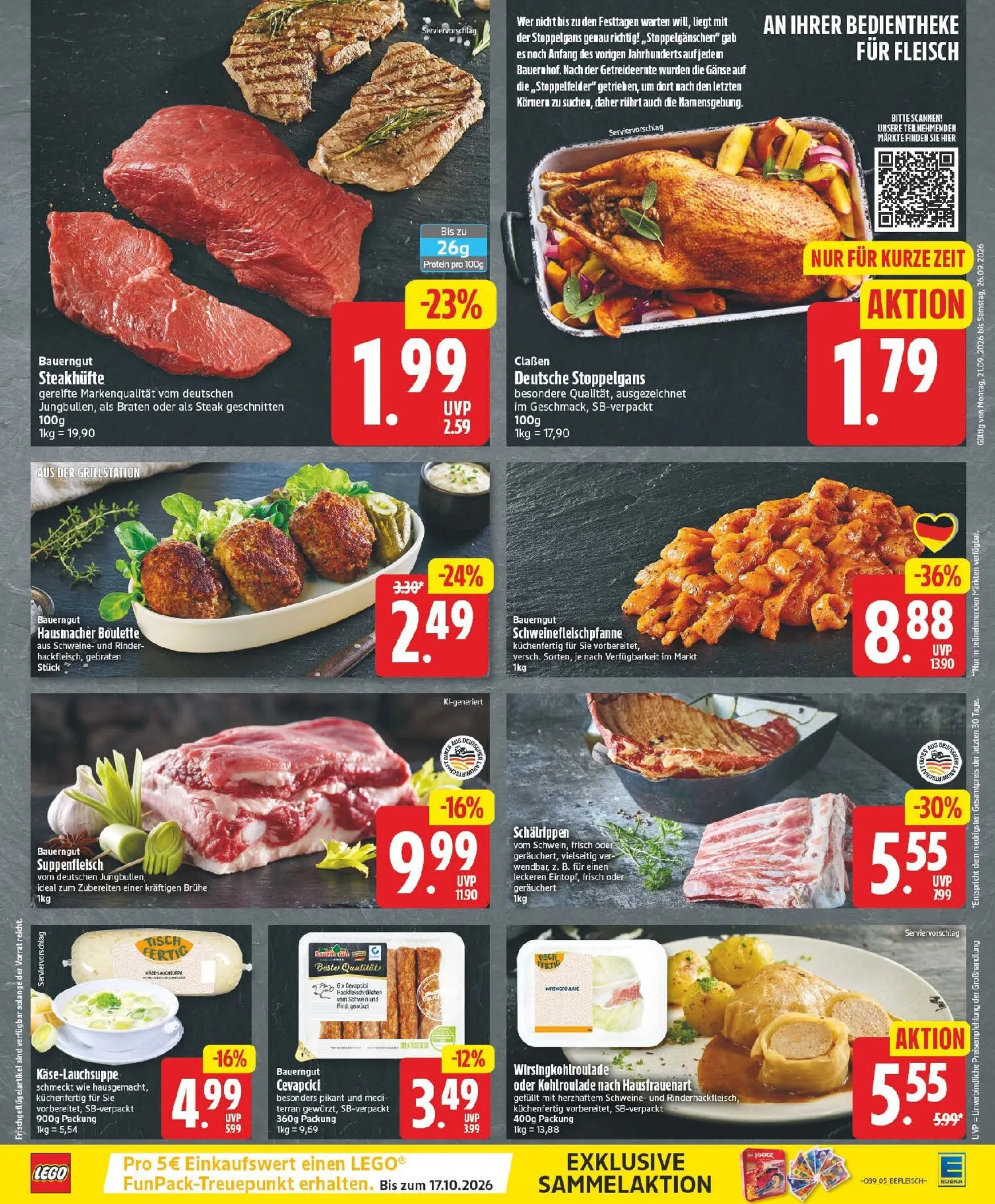 MIT DER EDEKA APP SPARST DU NOCH MEHR! von 21. September bis 26. September 2026 - Prospekt seite 5