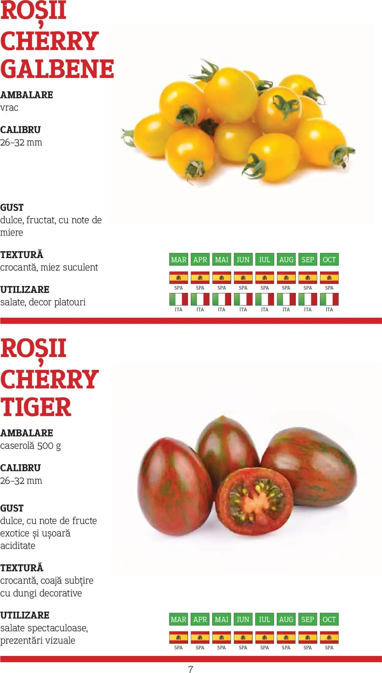 Catalog Varietăți de Roșii - Sortimentul complet pentru bucătăriile profesionale de la 10 noiembrie până la 31 decembrie 2026 - Revista Pagina 7