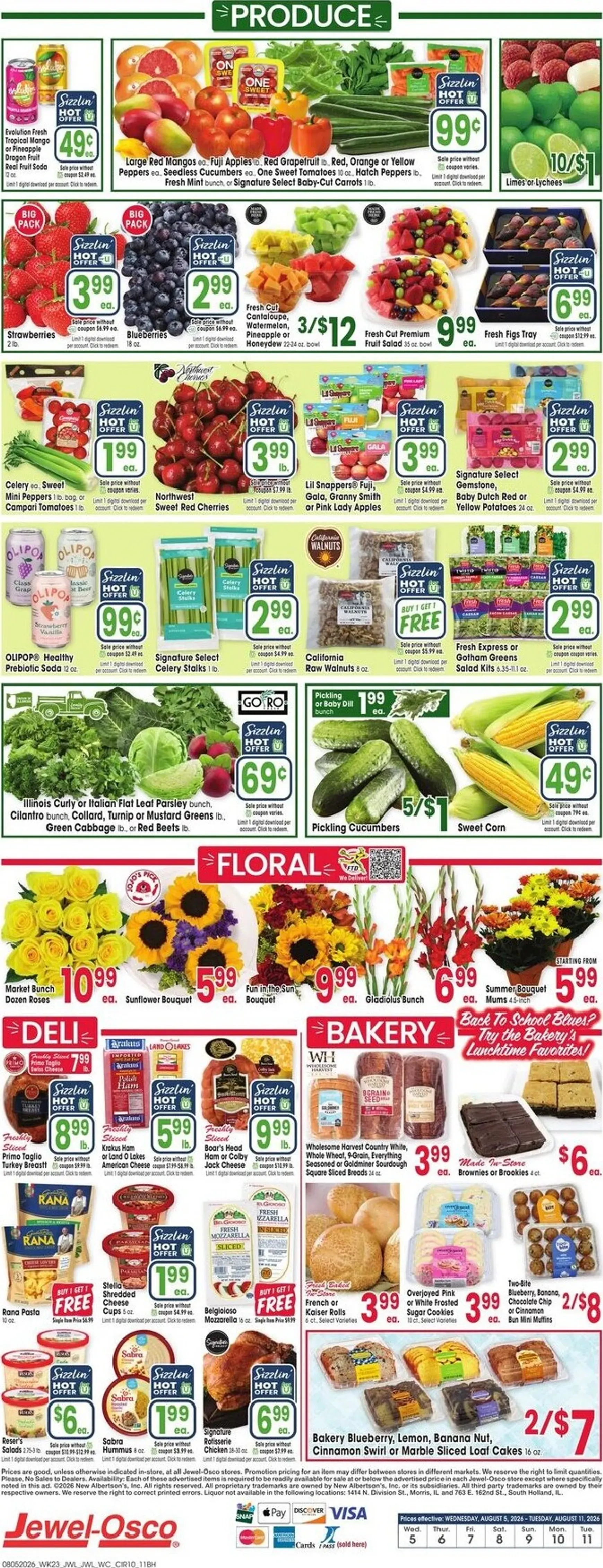 Weekly ad Current Jewel-Osco leaflet valid from Wednesday 08/05/2026 to Tuesday 08/11/2026 from August 5 to August 11 2026 - Page 10