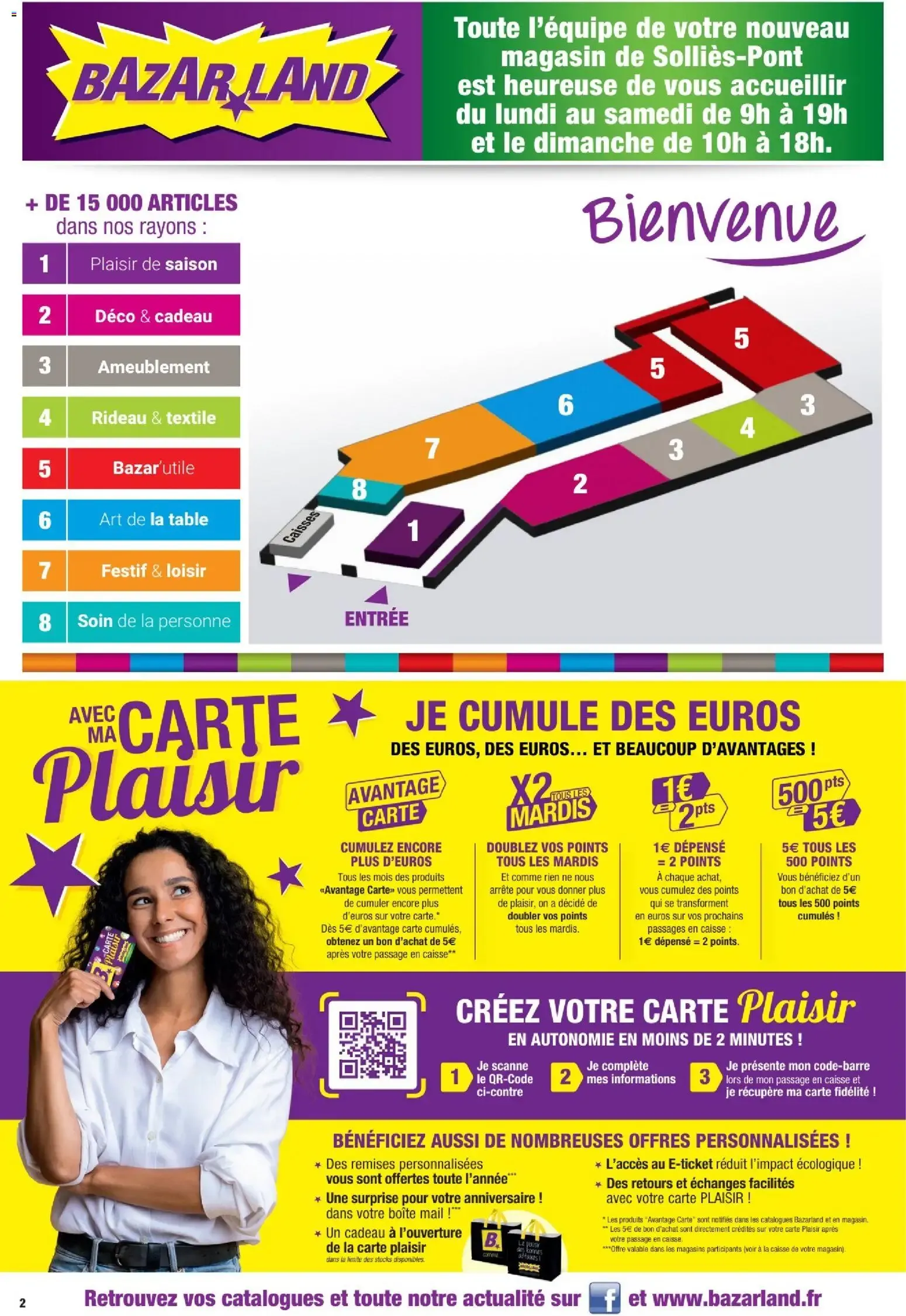 Bazarland - BazarLand - Ouverture Solliès-Pont à partir du 22/07/2026 - promo en ligne du 22 juillet au 9 août 2026 - Catalogue page 2