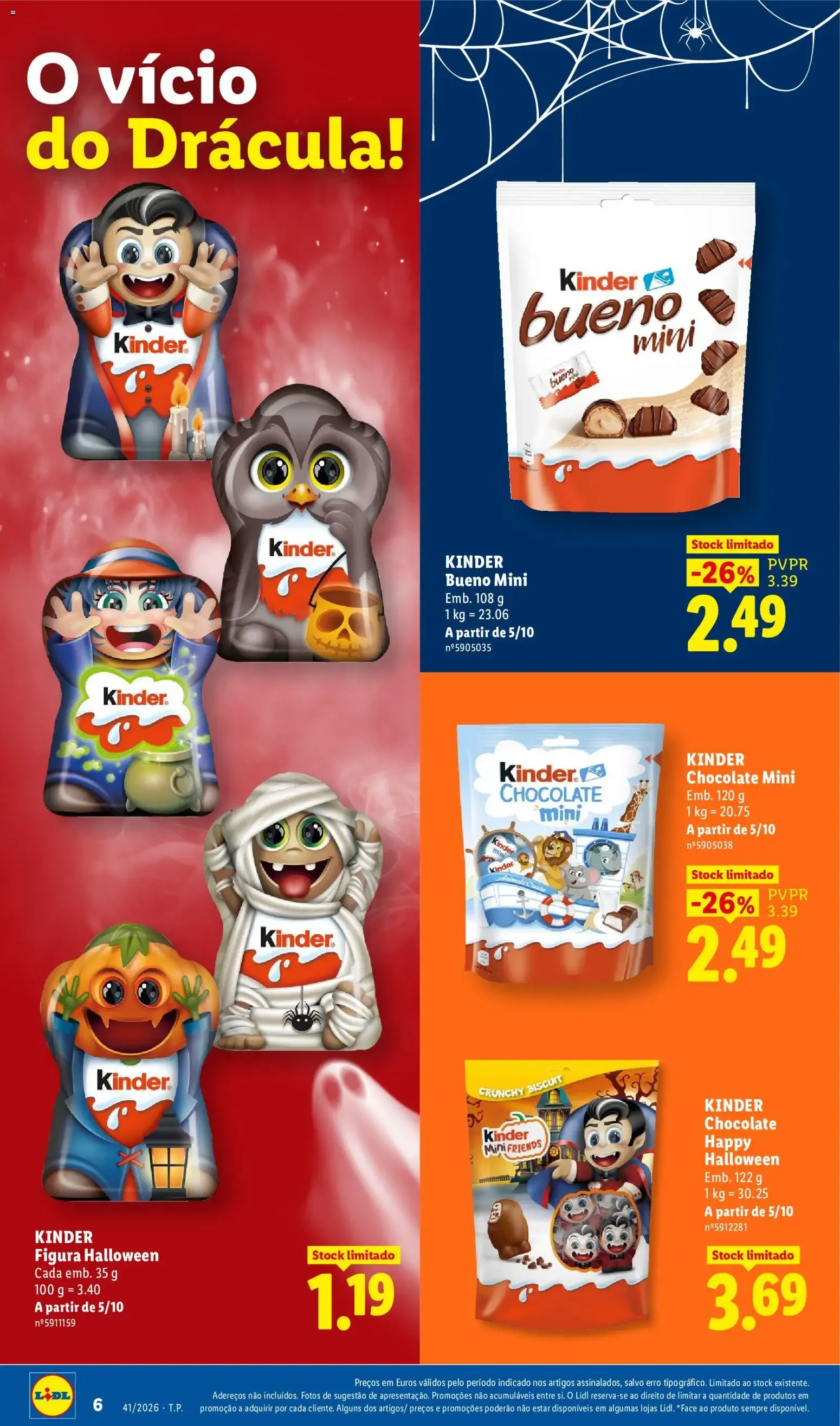Folheto Lidl Folheto Especial Halloween » de 05/10/2026 - 01/11/2026 de 5 de outubro até 1 de novembro 2026 - Pagina 6