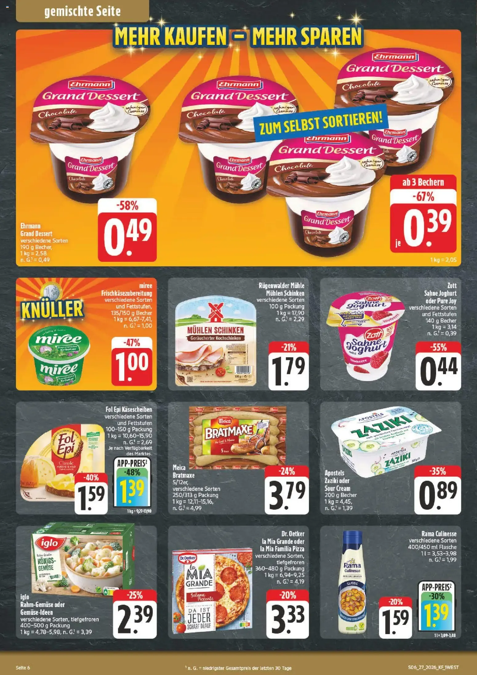 nah & gut Prospekt (ab 29.06.2026) zum Blättern von 29. Juni bis 4. Juli 2026 - Prospekt seite 6