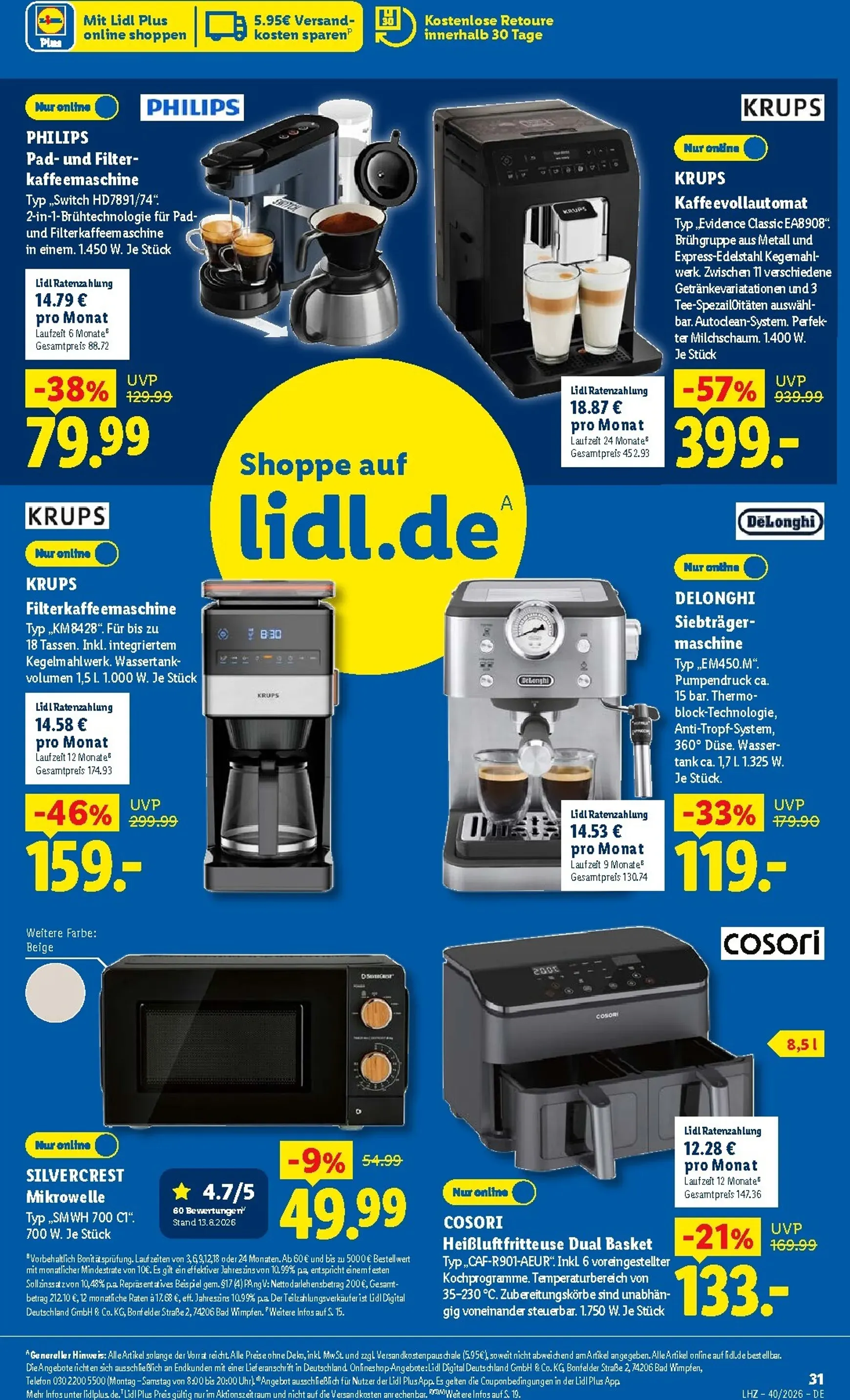 Lidl Prospekt: Traumhaft schlafen von 28. September bis 2. Oktober 2026 - Prospekt seite 48
