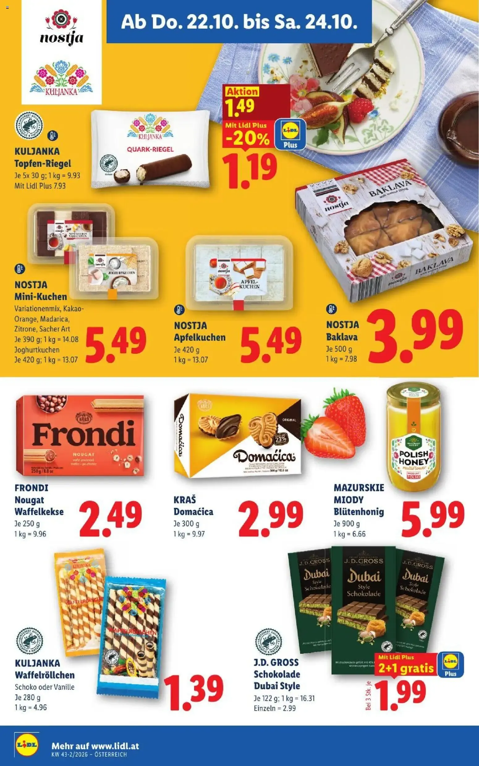 Lidl Flugblatt ab 22.10.2026 - Angebote ab donnerstag von 22. Oktober bis 24. Oktober 2026 - Flugblätt seite 18