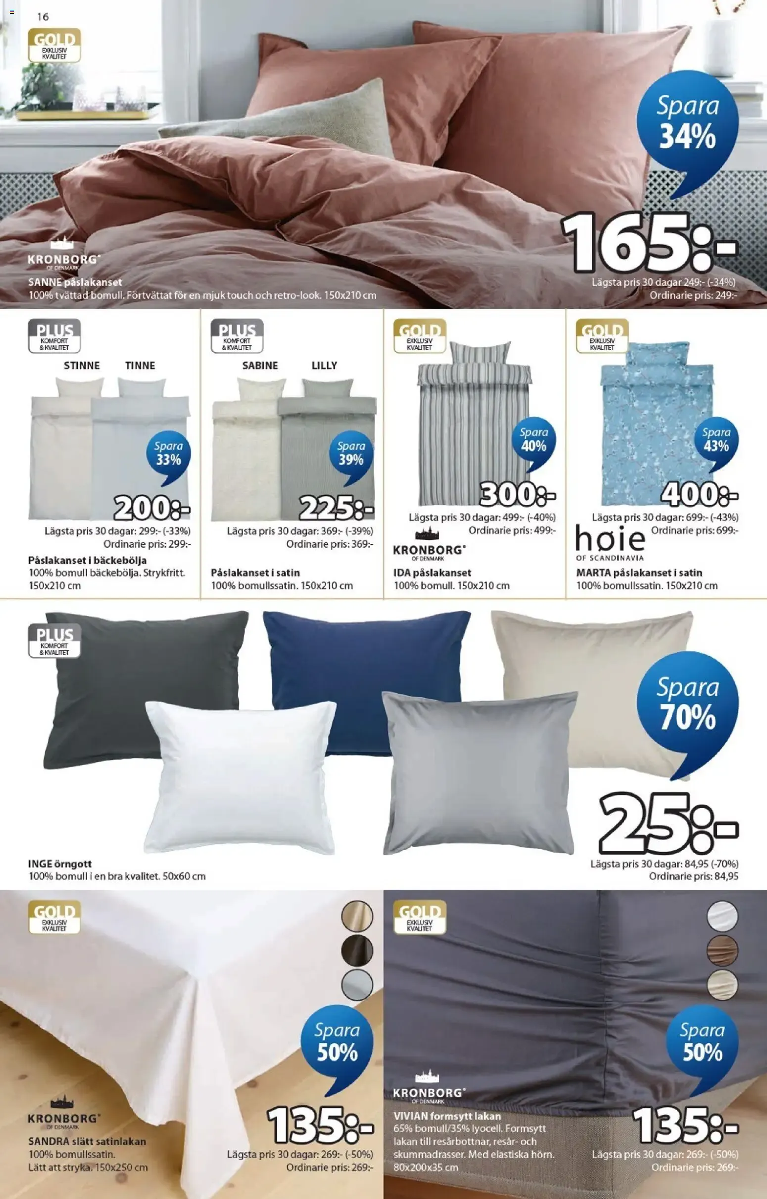 JYSK erbjudanden från 01/06/2026 - 28/06/2026 > Reklamblad nuvarande rabatter från 1 juni till 28 juni 2026 - Reklamblad sidor 16