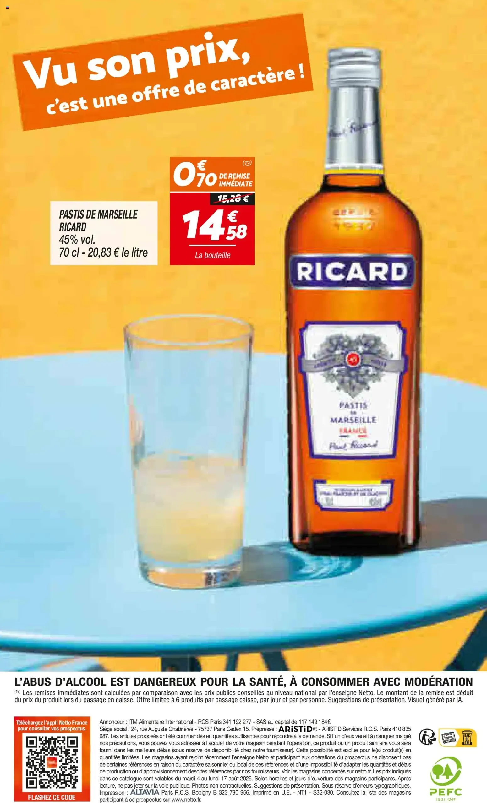 Netto catalogue à partir du 04/08/2026 - promo en ligne du 4 août au 17 août 2026 - Catalogue page 20