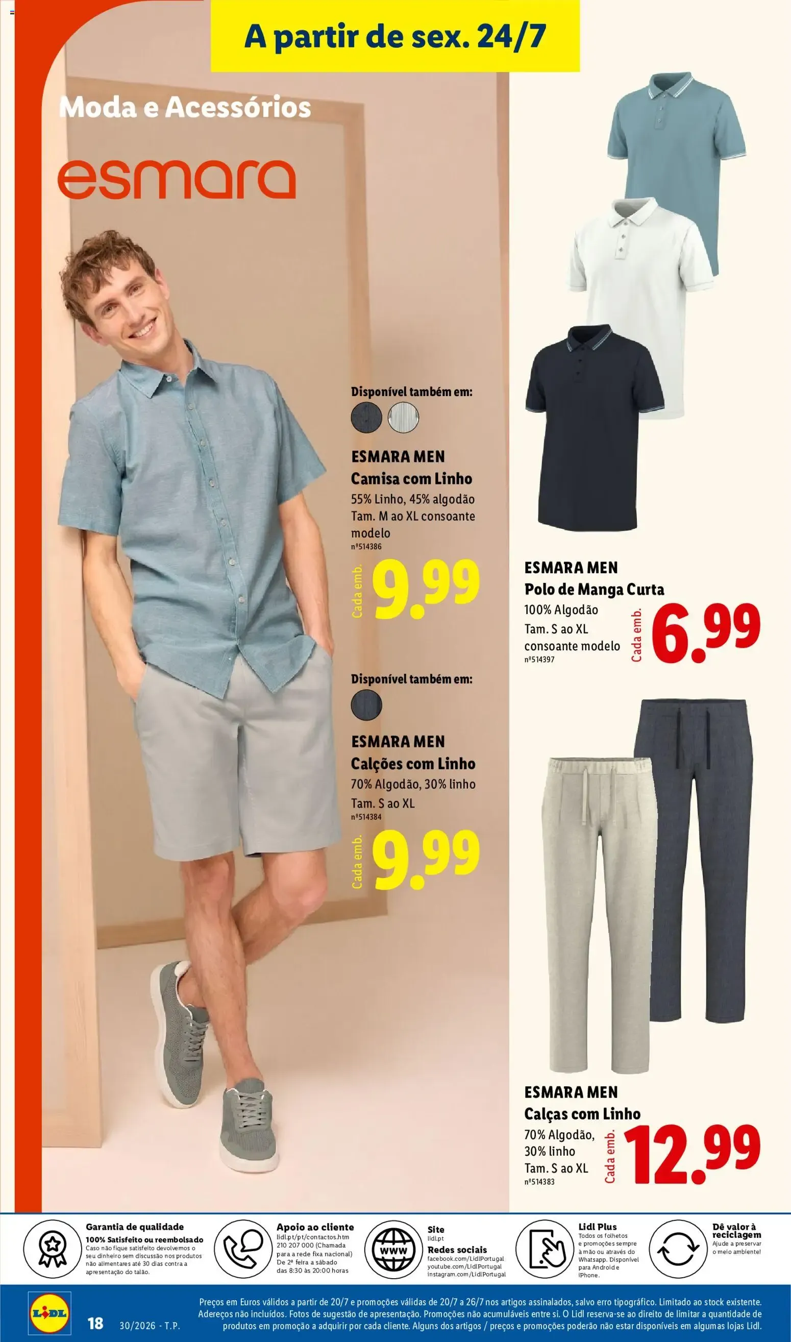 Folheto Lidl Novidades » de 20/07/2026 - 26/07/2026 de 20 de julho até 2 de agosto 2026 - Pagina 18