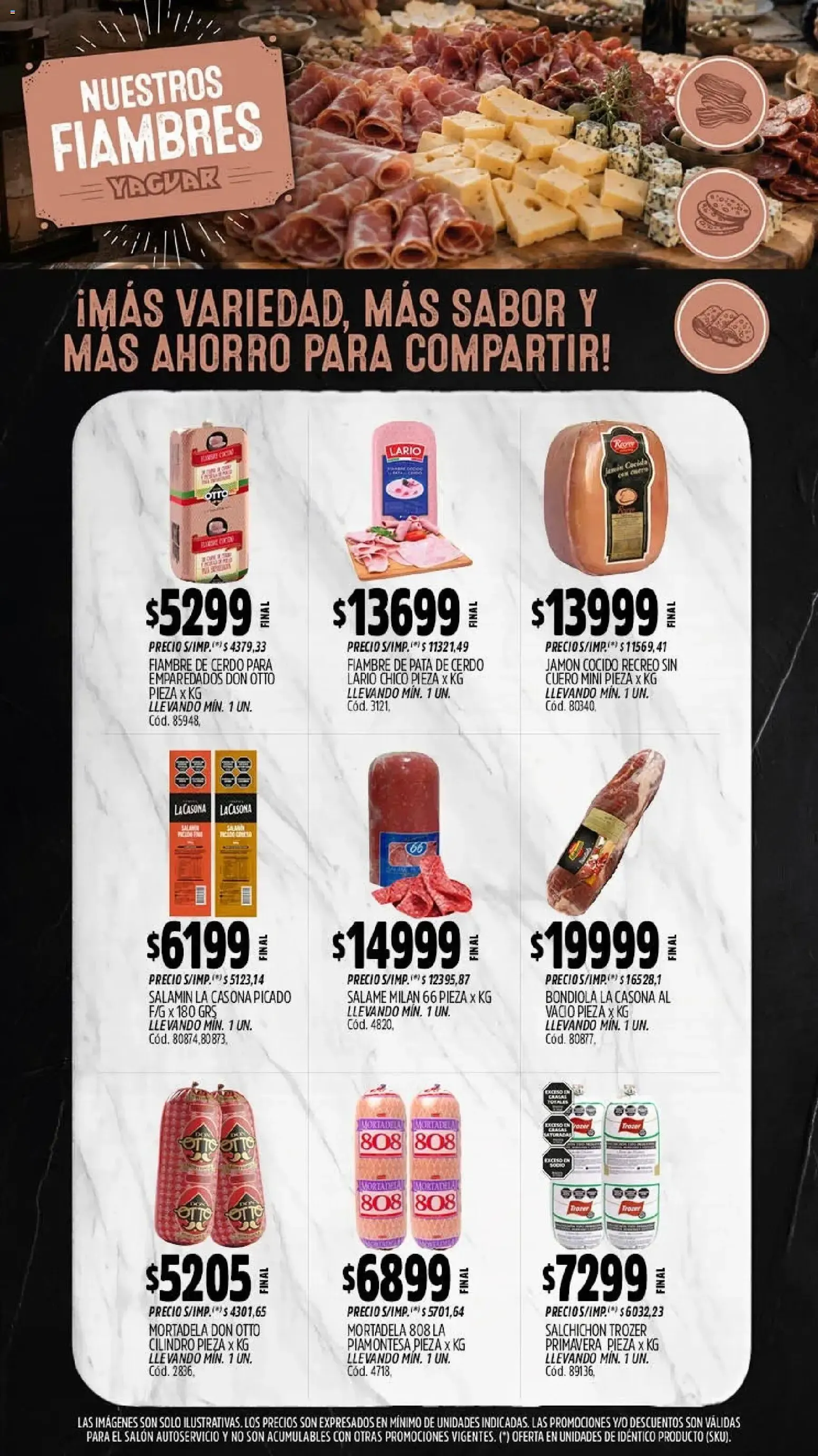 Ofertas de Yaguar - Oferta Semanal Córdoba del 26/10/2026 - 01/11/2026 26 de octubre al 1 de noviembre 2026 - Página 9 del catálogo