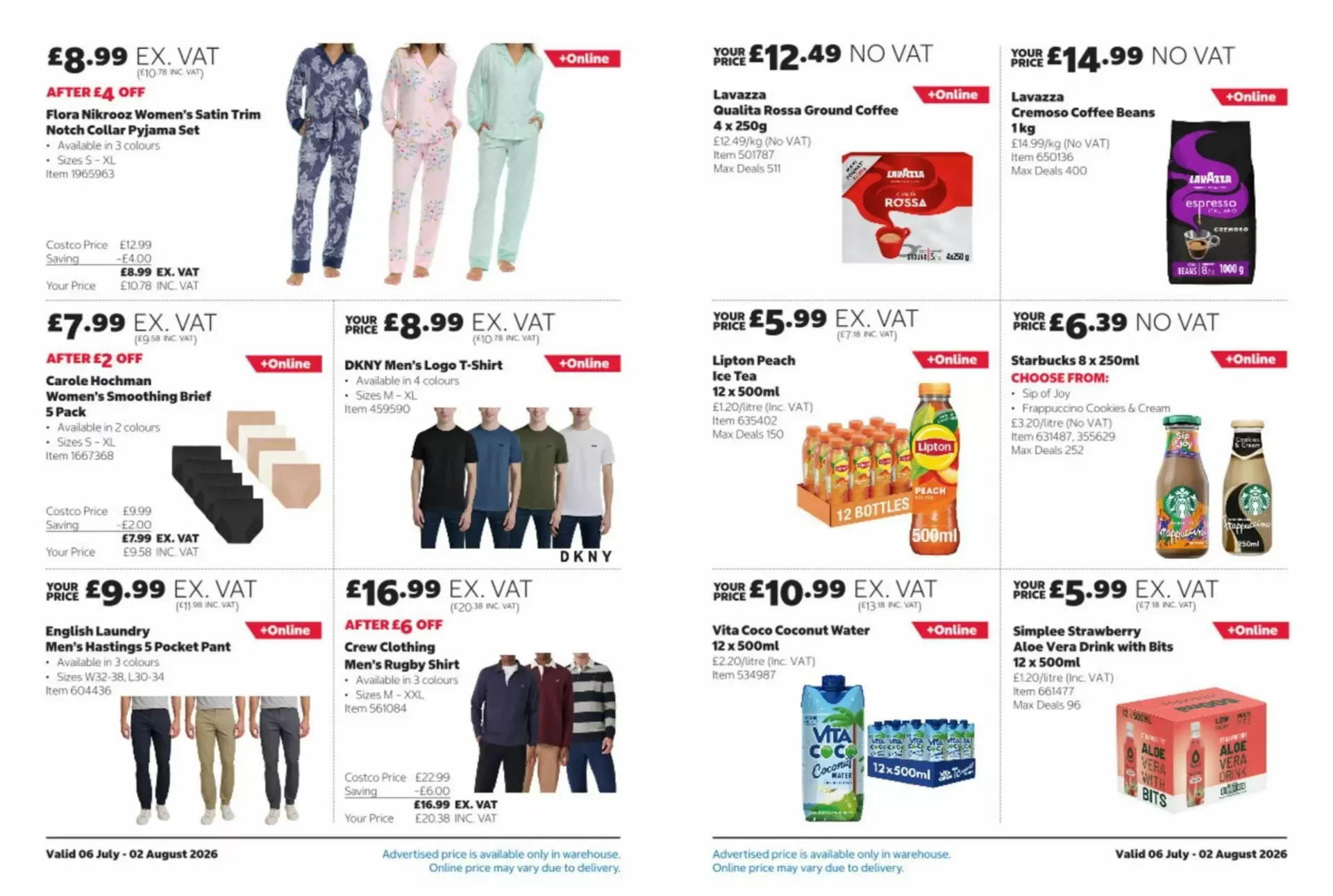 Costco leaflet from 6 July to 2 August 2026 - Catalogue Page 5