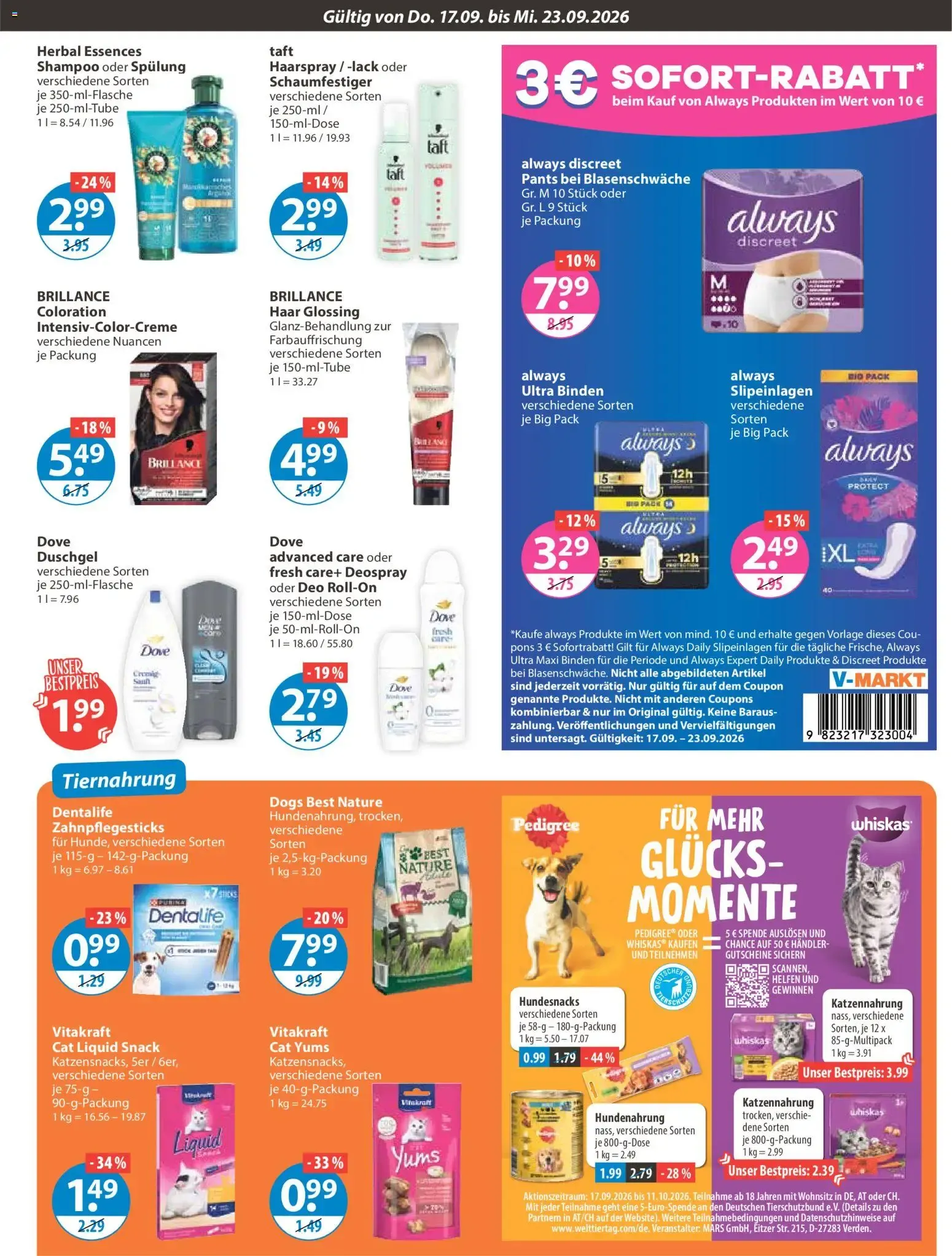 V-Markt Angebote vom 17.09.2026 – Angebote online von 17. September bis 23. September 2026 - Prospekt seite 13