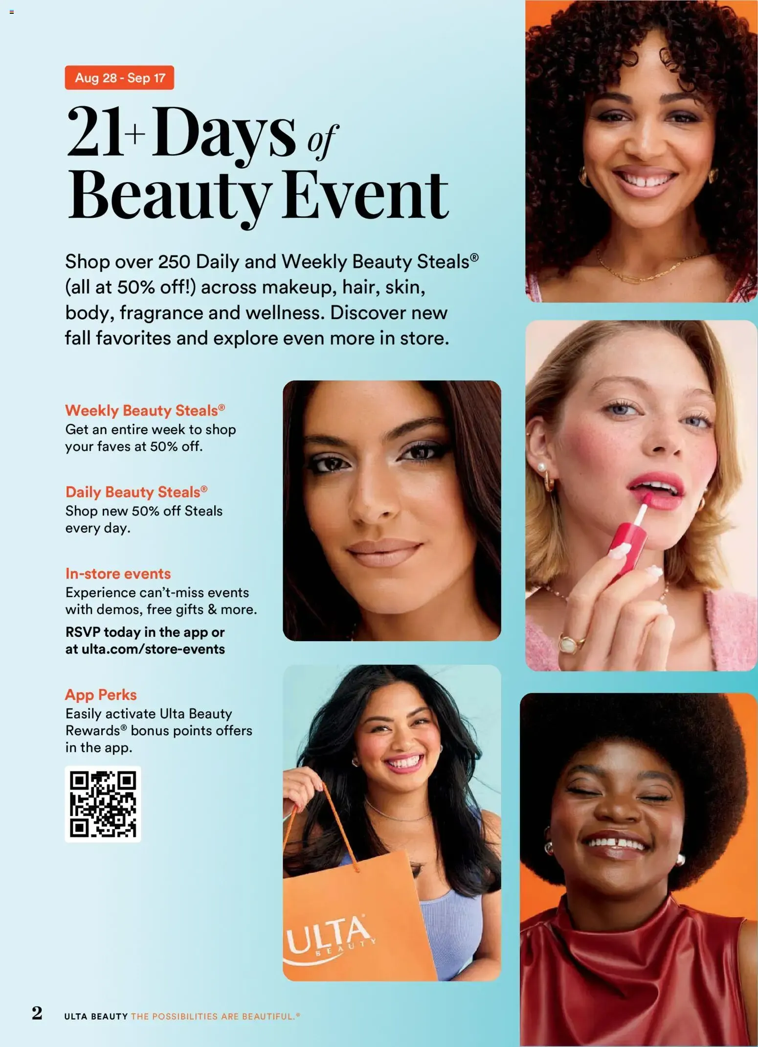 Weekly ad Ulta Beauty: 21+ Days of Beauty Event from August 28 to September 17 2026 - Page 2