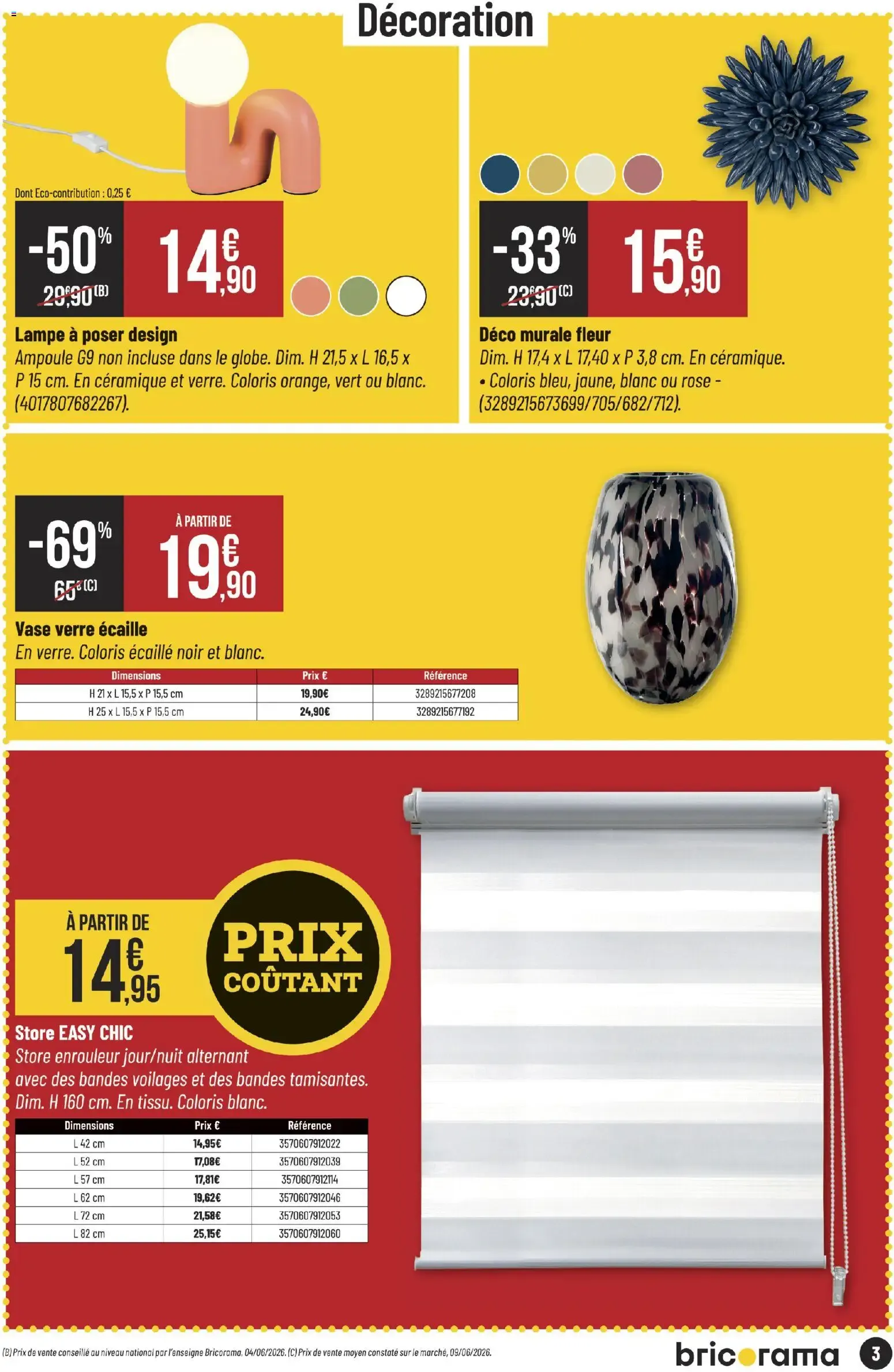 Bricorama catalogue à partir du 26/08/2026 - promo en ligne du 26 août au 6 septembre 2026 - Catalogue page 3