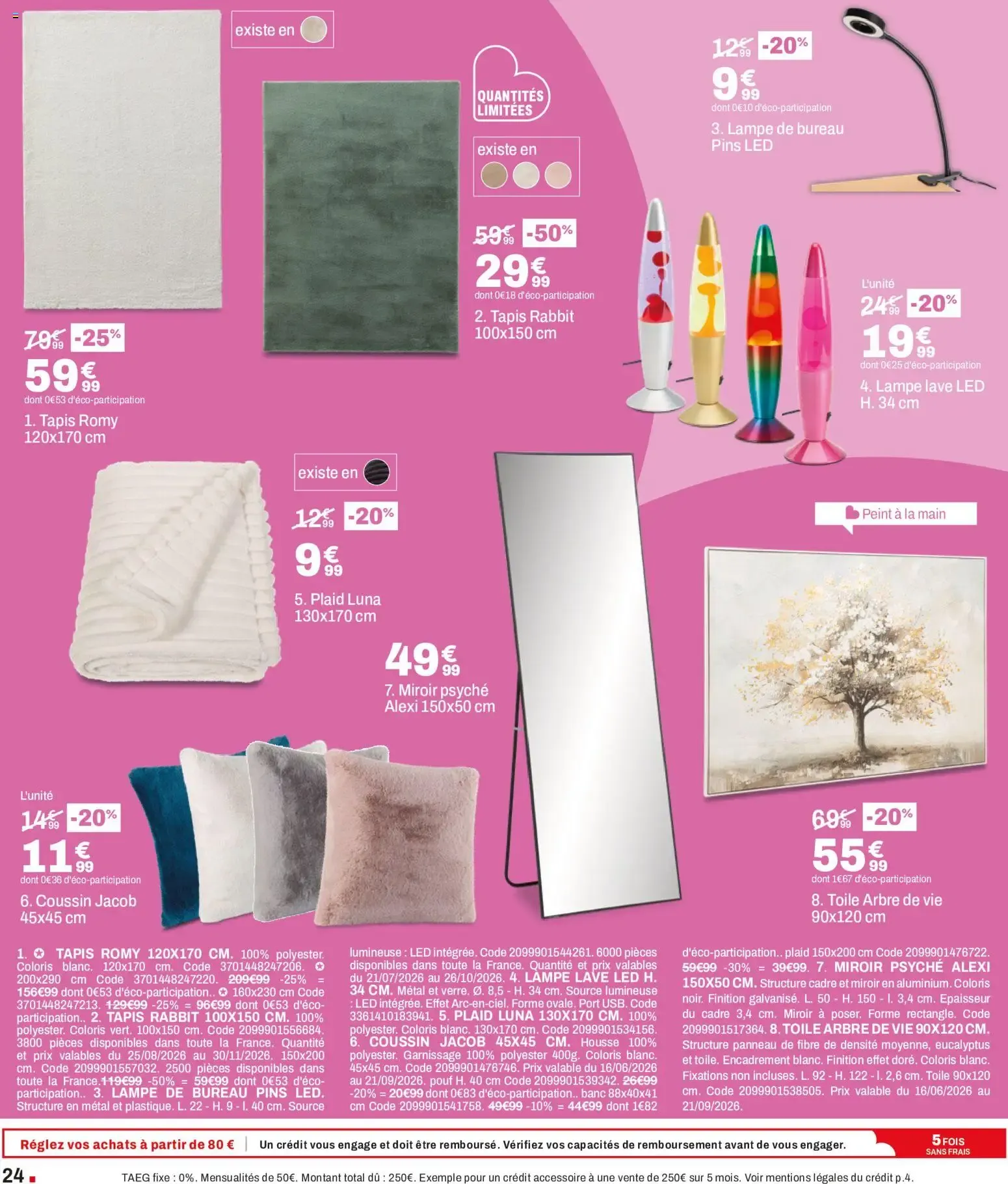 BUT Grand Destockage de Rentrée du 28 août au 21 septembre 2026 - Catalogue page 24