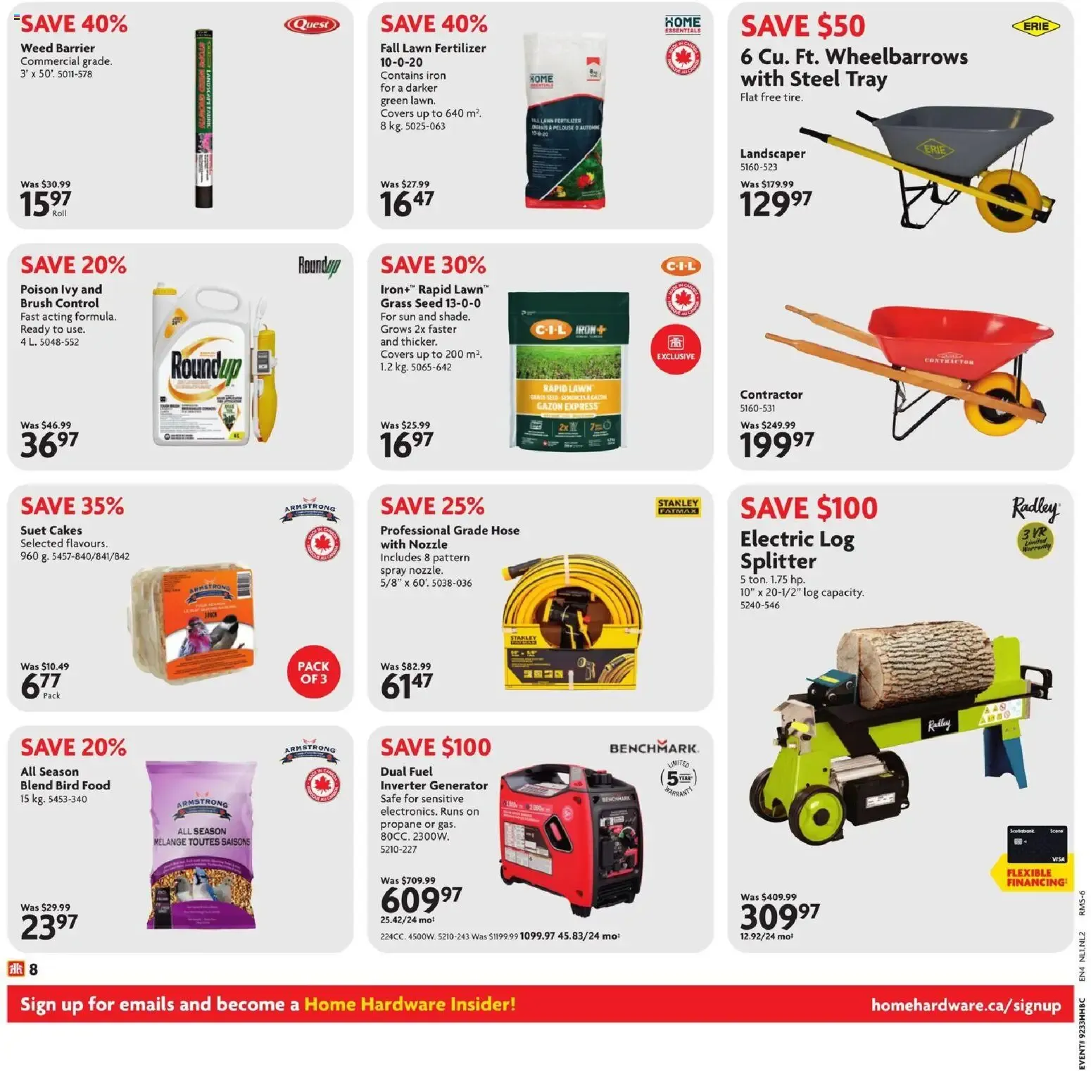 Home Hardware weekly flyer / circulaire from Aug 13, 2026 > weekly specials & deals from August 13 to August 26 2026 - flyer page 14