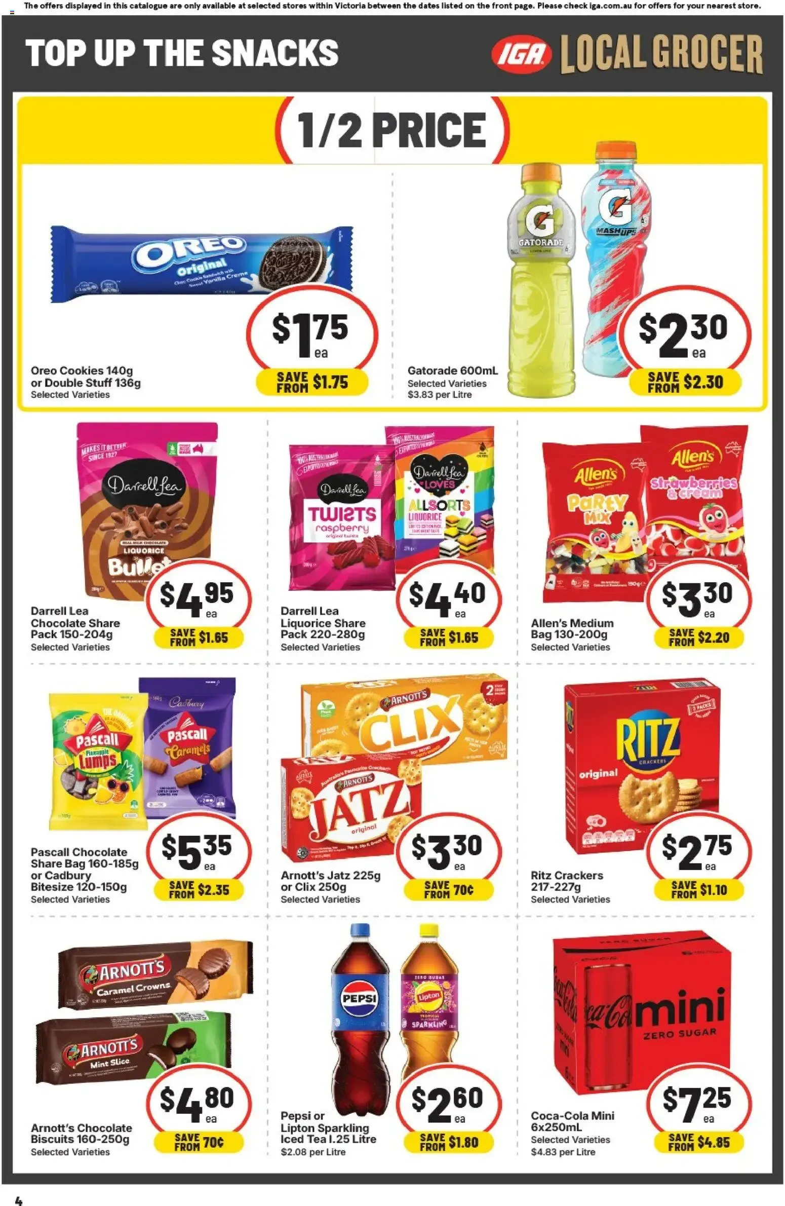 IGA LOCAL GROCER GREAT SAVES AND LOCAL FAVES - Catalogue valid from 30 September to 6 October 2026 - page 4