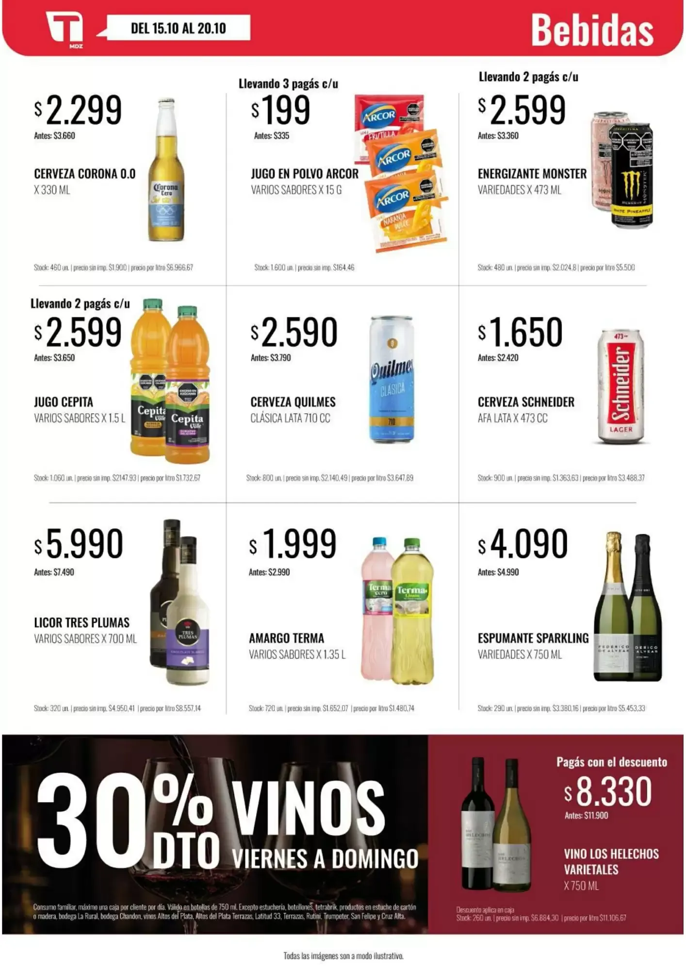 Ofertas de Catálogo de Ofertas Tadicor Mayorista - Minorista 15 de octubre al 20 de octubre 2026 - Página 5 del catálogo