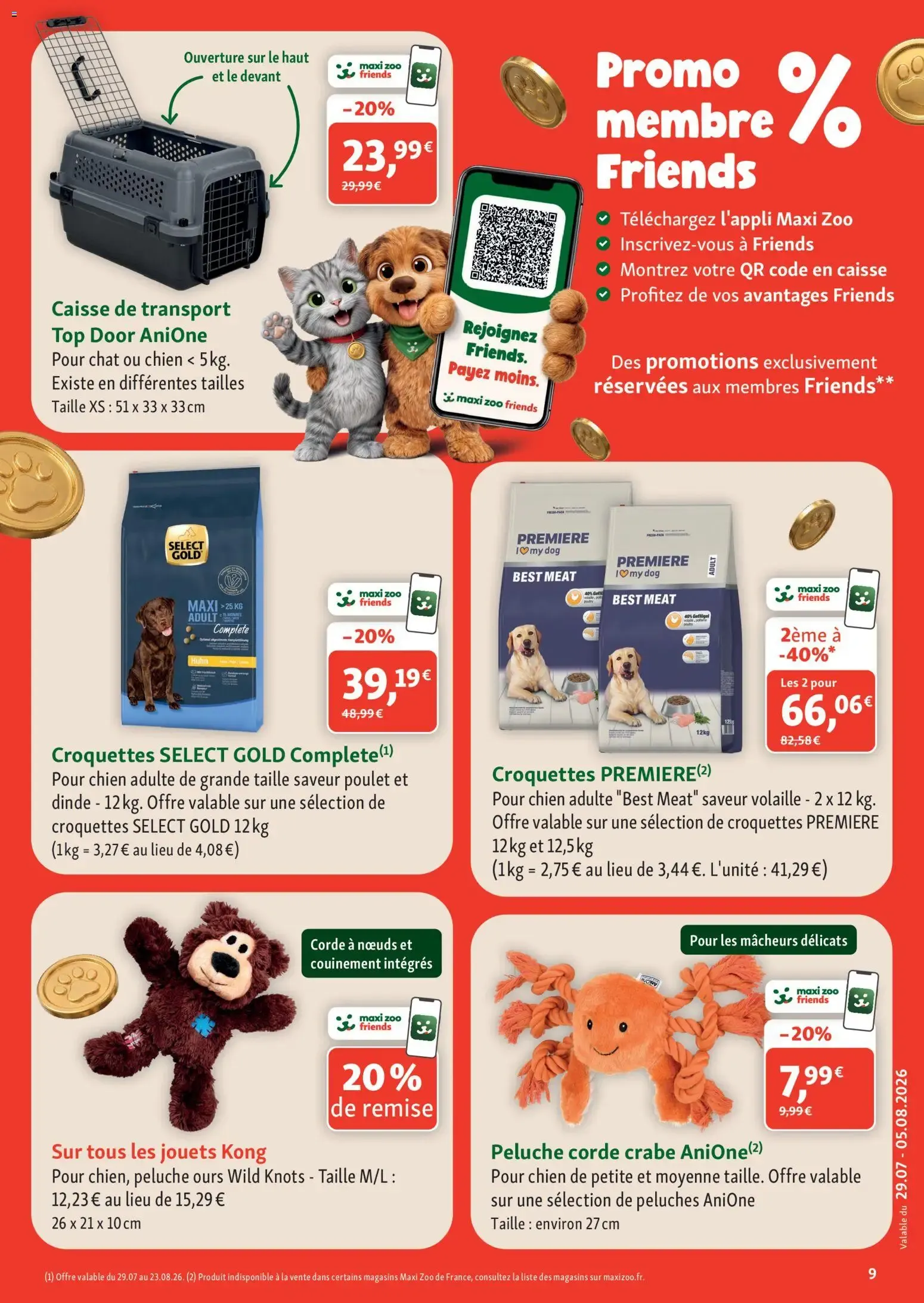 Maxi Zoo du 29 juillet au 5 août 2026 - Catalogue page 9