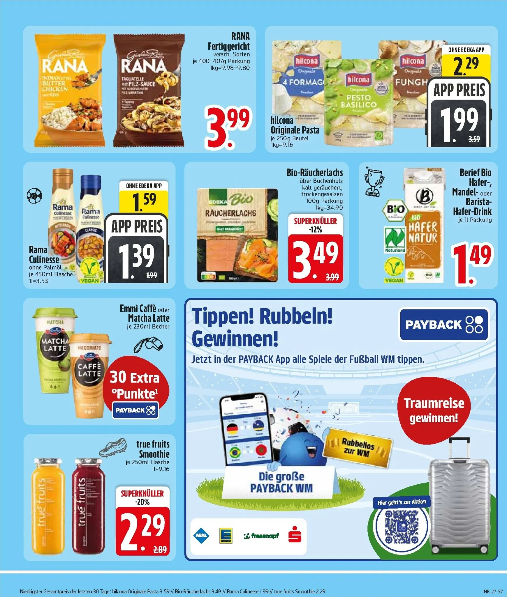 Edeka - Wochenangebote Prospekt – von Montag 29.06.2026 bis Samstag 04.07.2026 von 29. Juni bis 4. Juli 2026 - Prospekt seite 9
