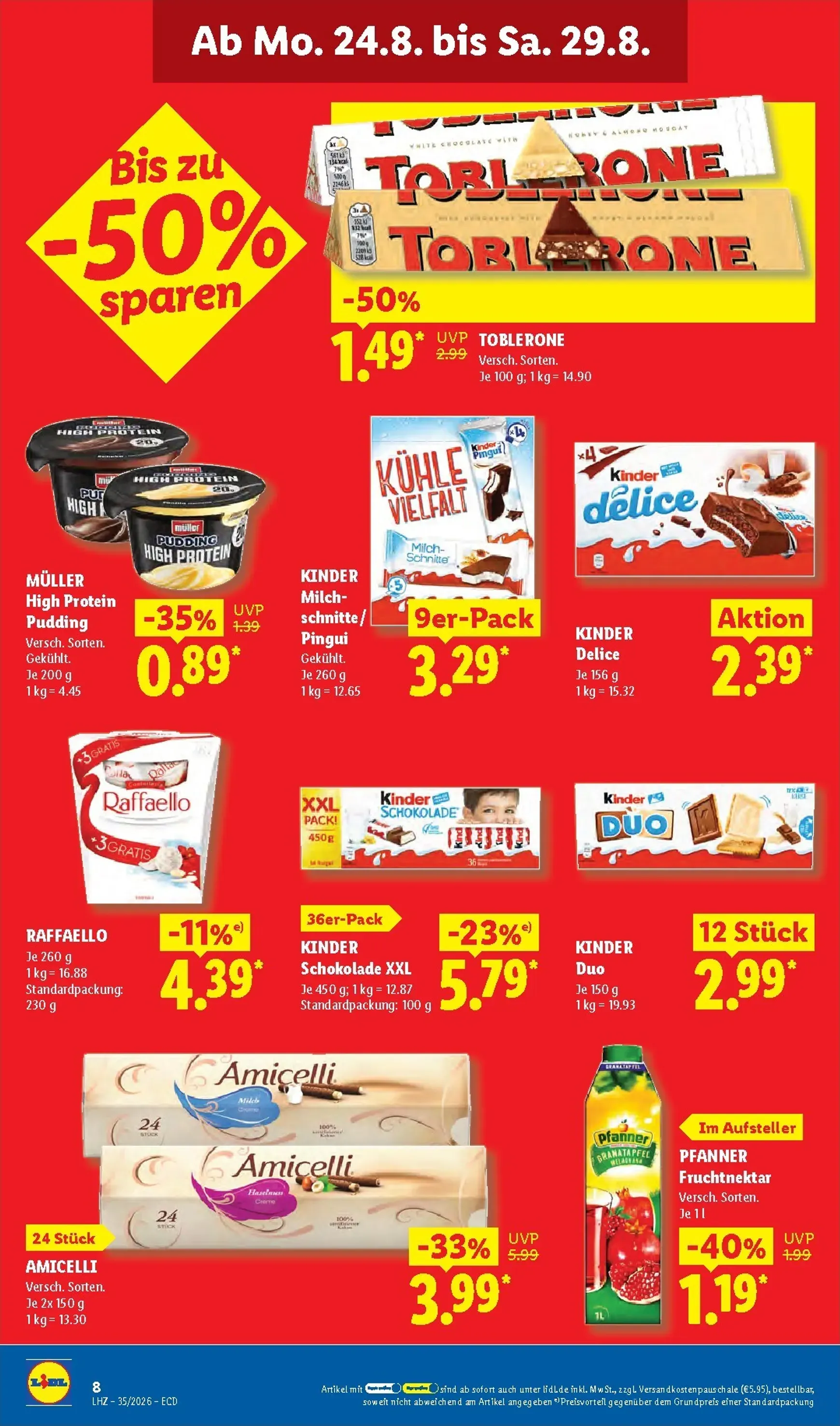 Lidl Prospekt nächste Woche – von Montag 24.08.2026 bis Samstag 29.08.2026 von 24. August bis 29. August 2026 - Prospekt seite 21