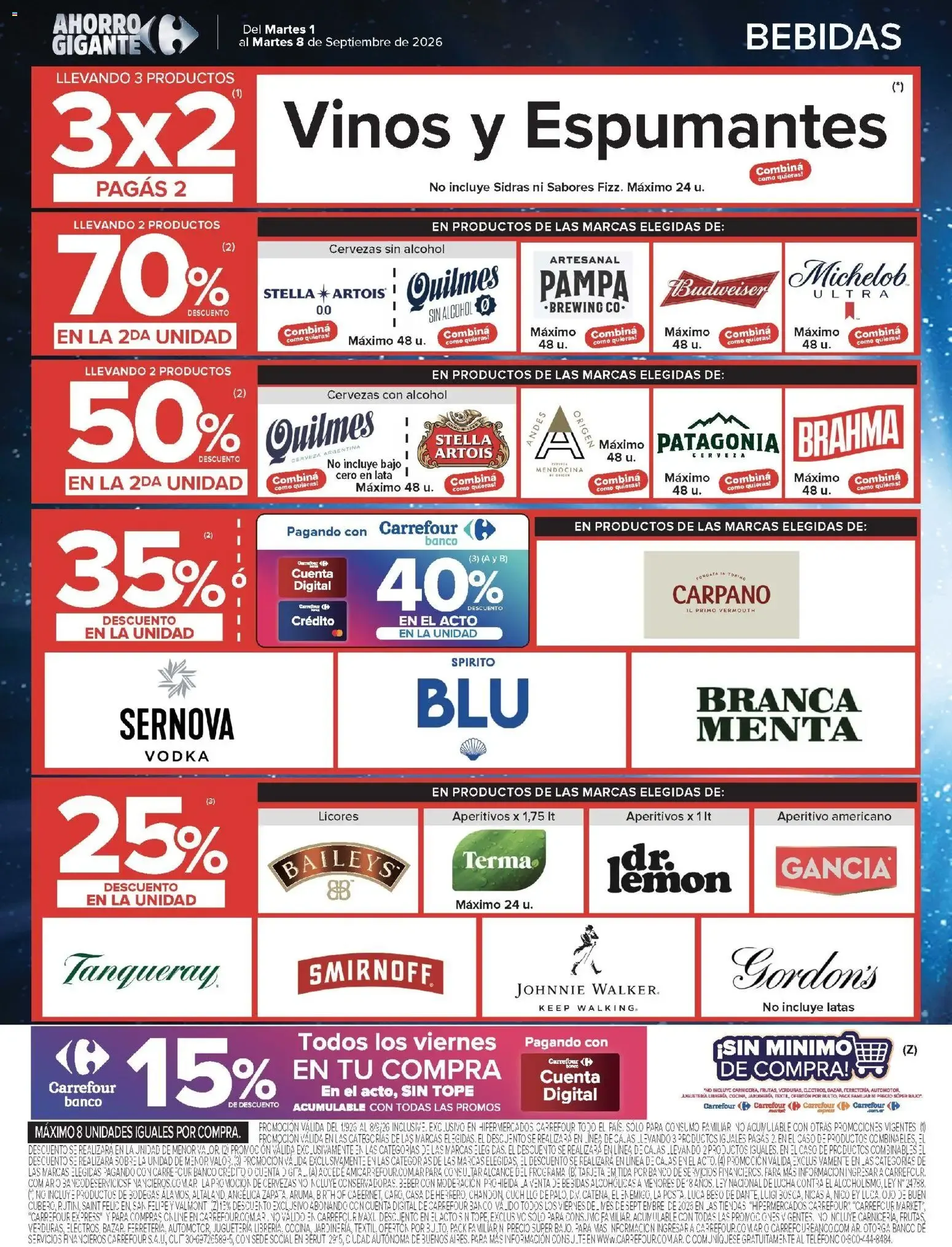 Ofertas de Carrefour - Ofertas Hiper y Market | Ahorro Gigante 1 de septiembre al 8 de septiembre 2026 - Página 14 del catálogo