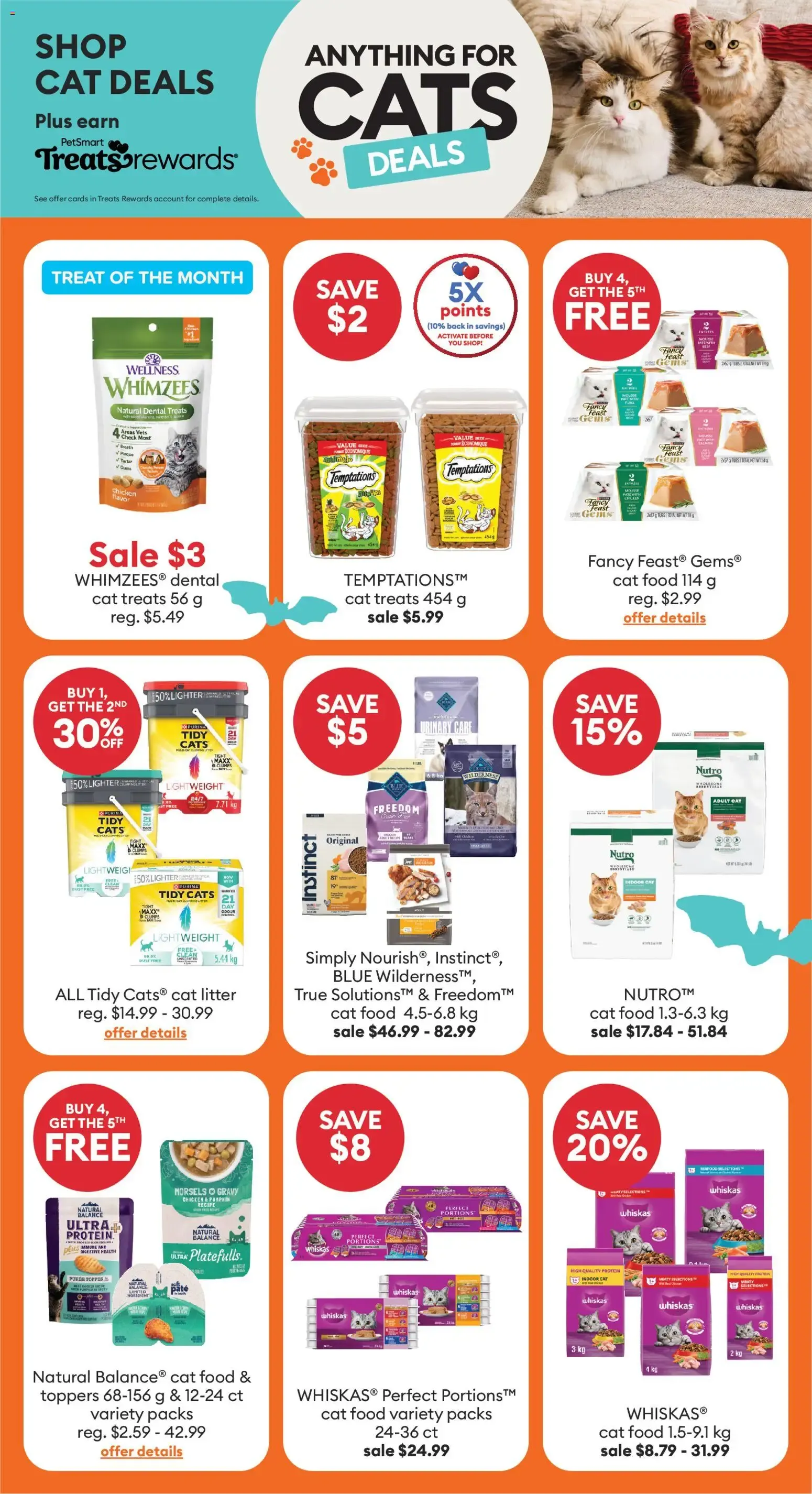 Petsmart weekly flyer / circulaire from Oct 5, 2026 > weekly specials & deals from October 5 to November 1 2026 - flyer page 4