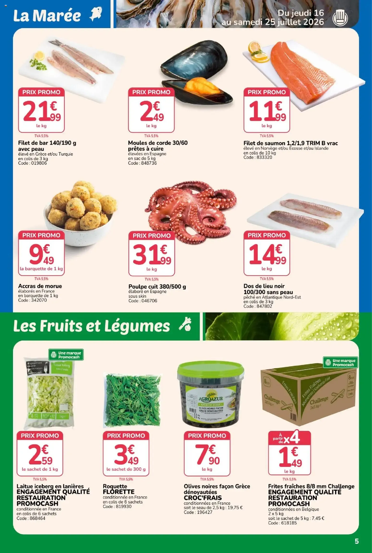 Promocash - Rendez-vous Promos du 16 juillet au 25 juillet 2026 - Catalogue page 5