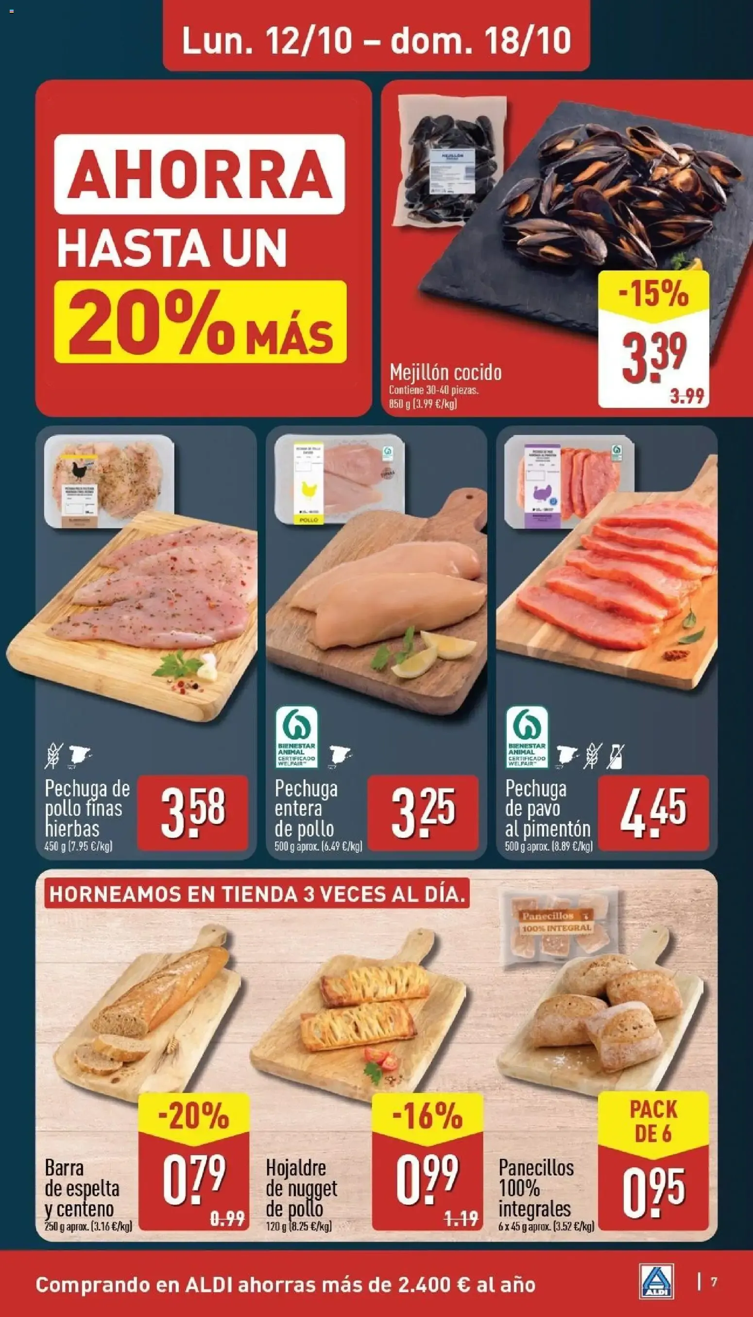 Catálogo de Aldi folleto Baleares del 12/10/2026 | Catálogo 12 de octubre al 18 de octubre 2026 - Página 7