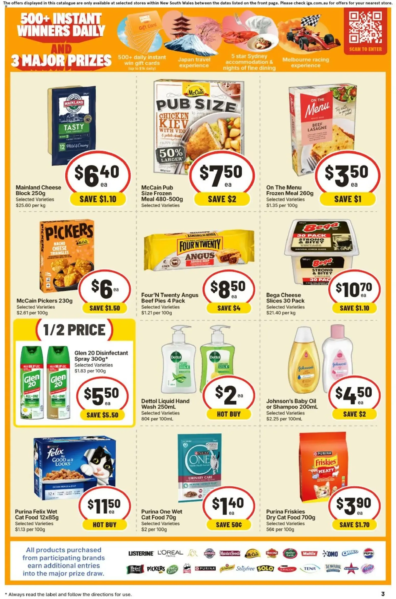 IGA - Big Family Big Prizes - Catalogue valid from 22 July to 28 July 2026 - page 3