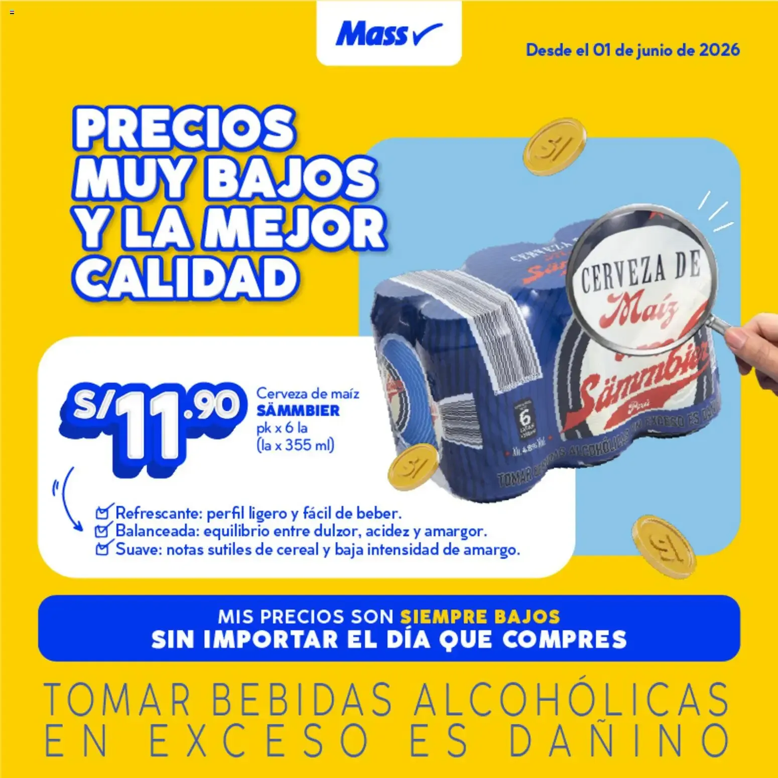 Catalogo de Catálogo Mass - Precio bajo y alta calidad online del 01/06/2026 1 de junio al 12 de julio 2026 - Pag 1