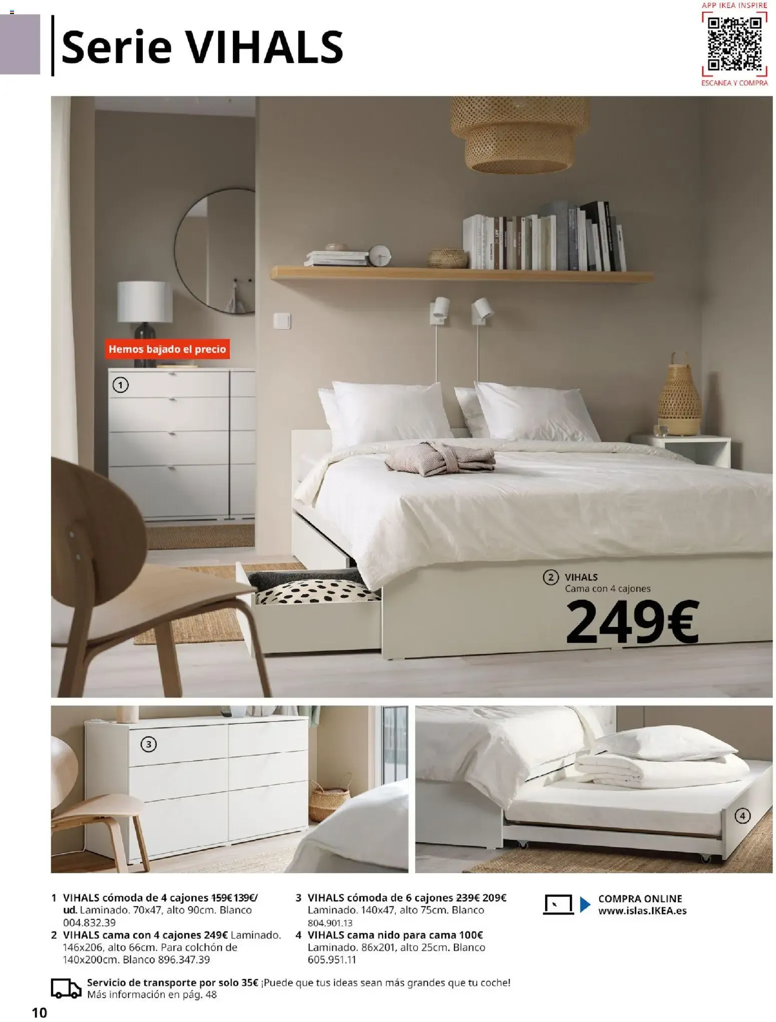 Catálogo de IKEA - Guía de Compra Muebles para el Dormitorio 1 de septiembre al 31 de enero 2027 - Página 10