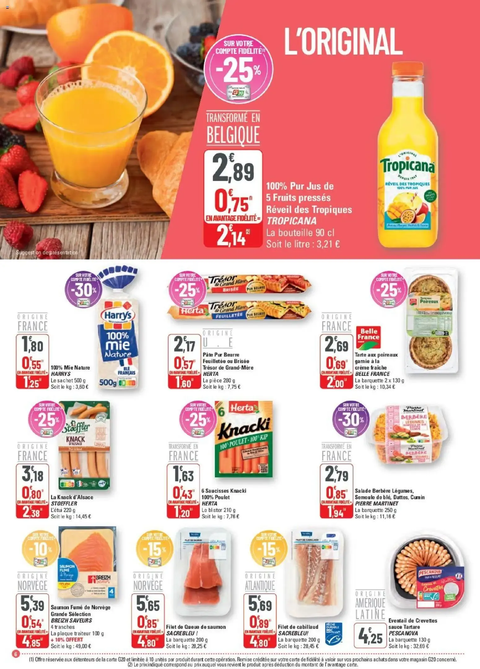 G20 Supermarchés catalogue à partir du 23/09/2026 - promo en ligne du 23 septembre au 4 octobre 2026 - Catalogue page 6