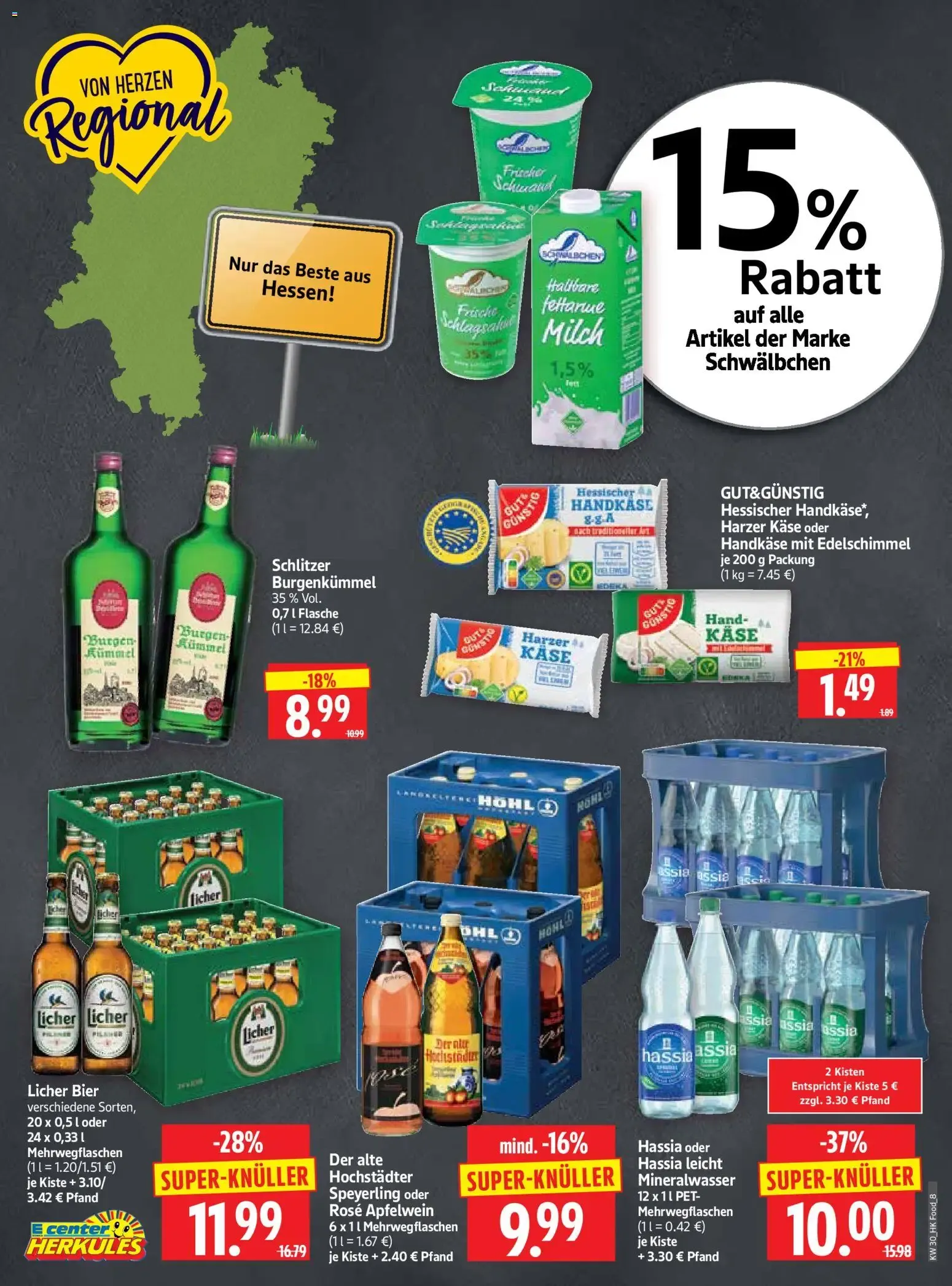 HERKULES Prospekt (ab 20.07.2026) zum Blättern von 20. Juli bis 25. Juli 2026 - Prospekt seite 8
