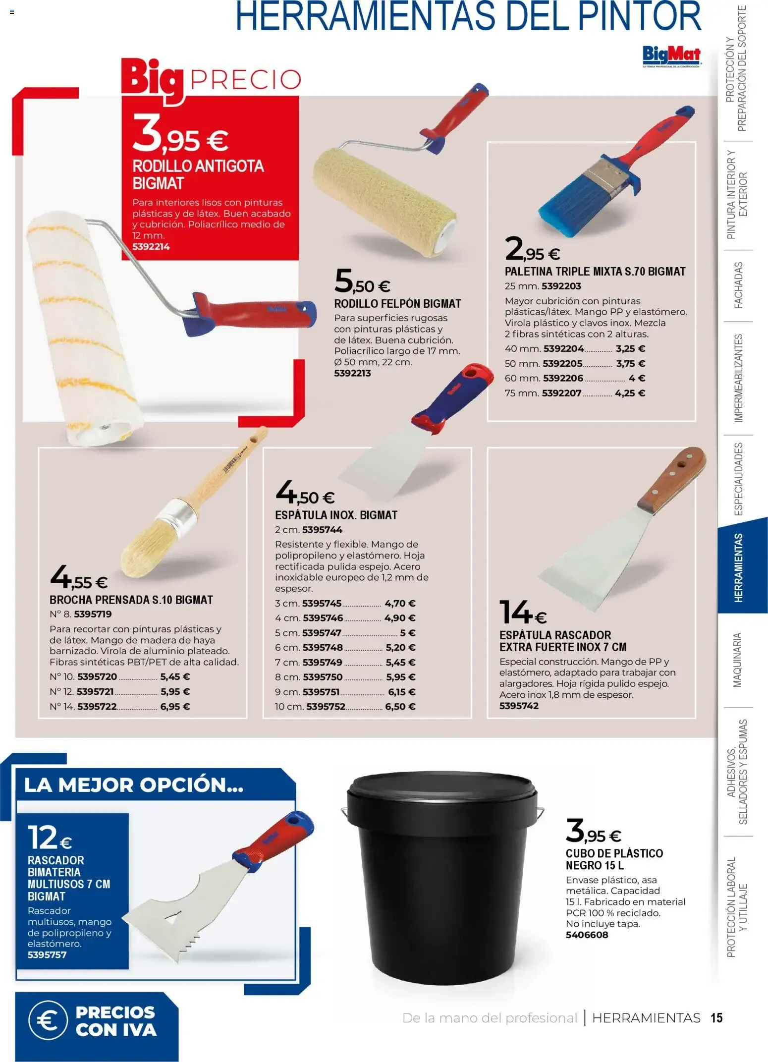 Catálogo de BigMat - Pintura 2026 20/04/2026 - 15/06/2026 20 de abril al 15 de junio 2026 - Página 15