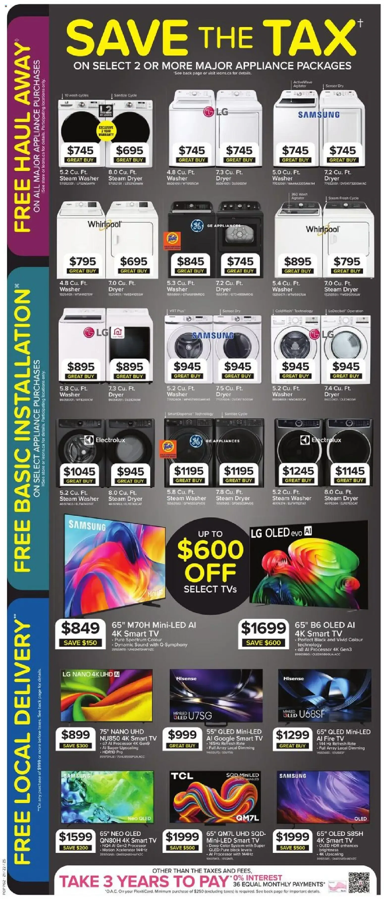 Leon's weekly flyer / circulaire from Aug 6, 2026 > weekly specials & deals from August 6 to August 12 2026 - flyer page 6