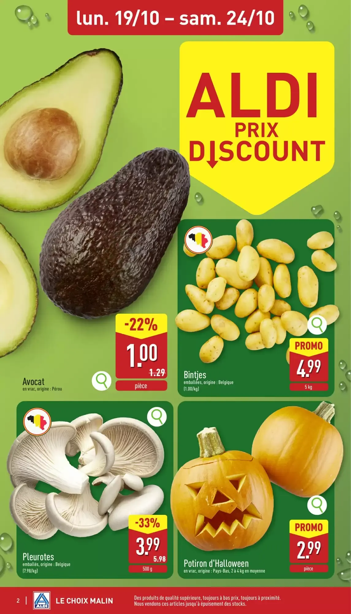 Dépliant ALDI du 19 au 24 Octobre van 19 oktober tot 24 oktober 2026 - folder pagina 2