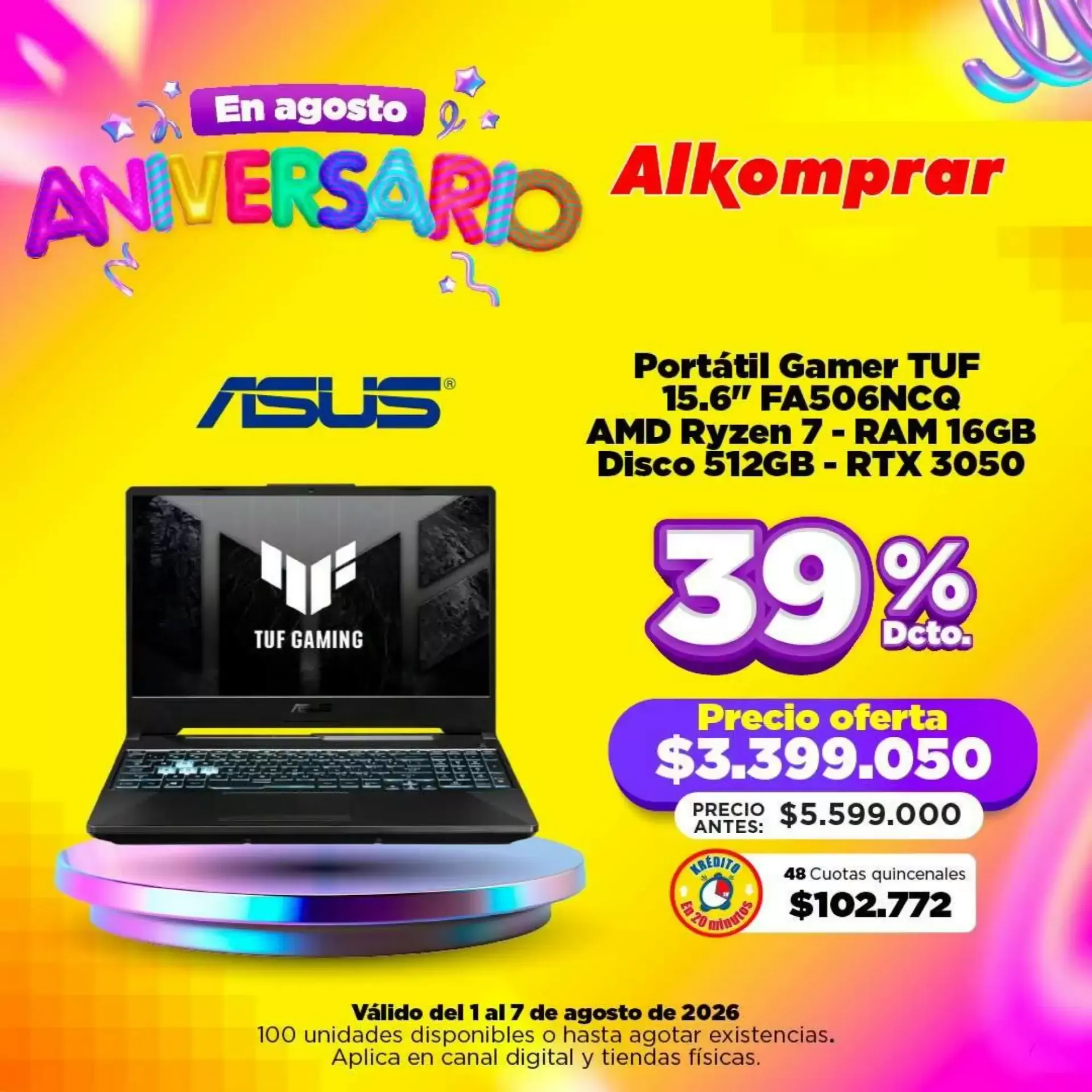 Catalogo de Alkomprar Aniversario - Portátil Omnibook 1 de agosto al 7 de agosto 2026 - Pag 4