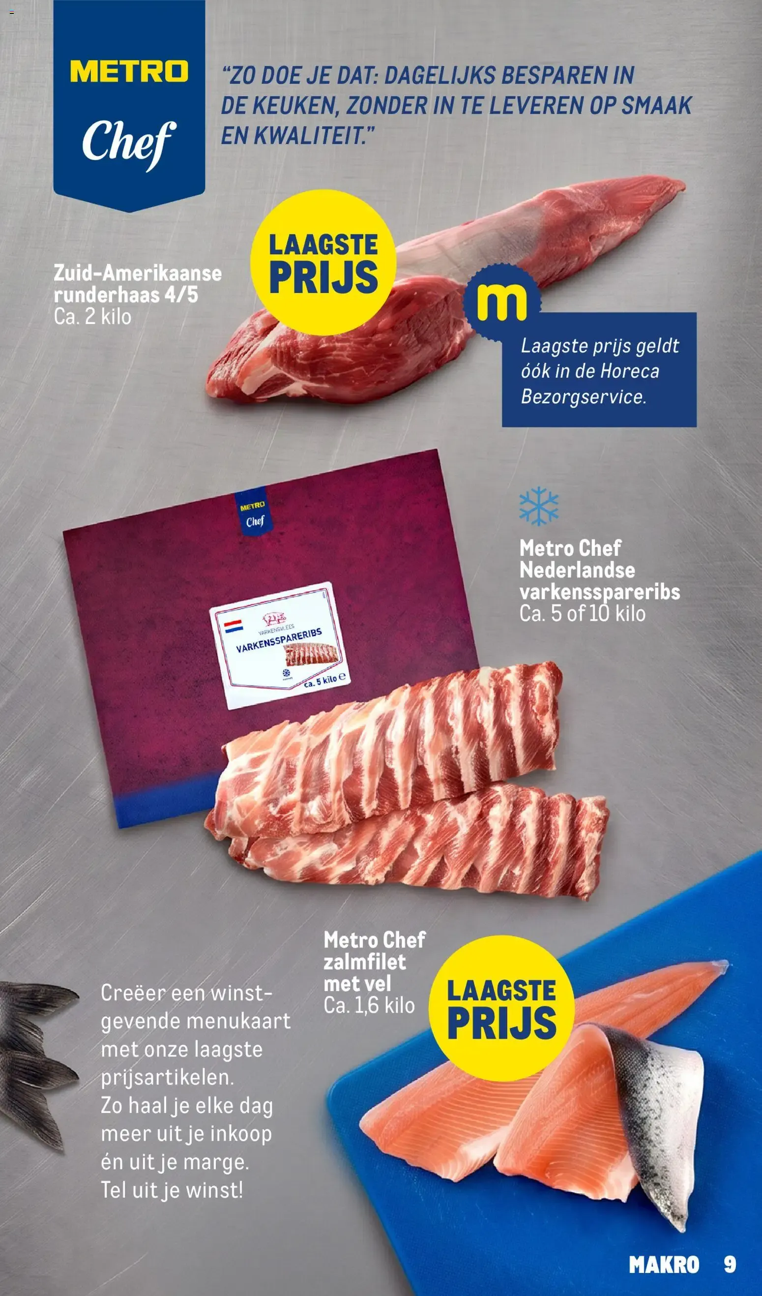 Makro Horeca Magazine: Bezorgservice als Succesfactor van 11 augustus tot 8 september 2026 - Folder pagina 9